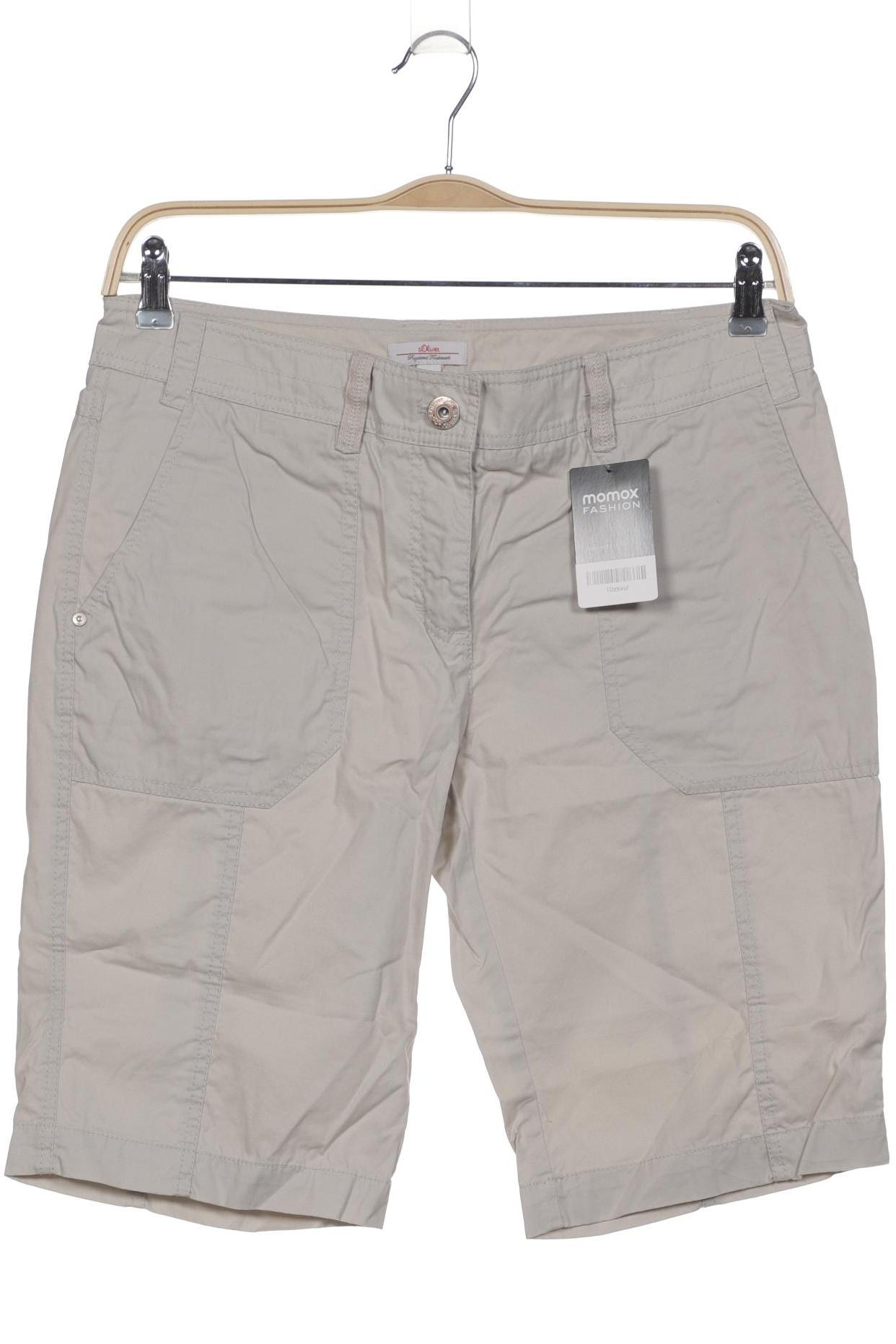 

s.Oliver Damen Shorts, beige, Gr. 42