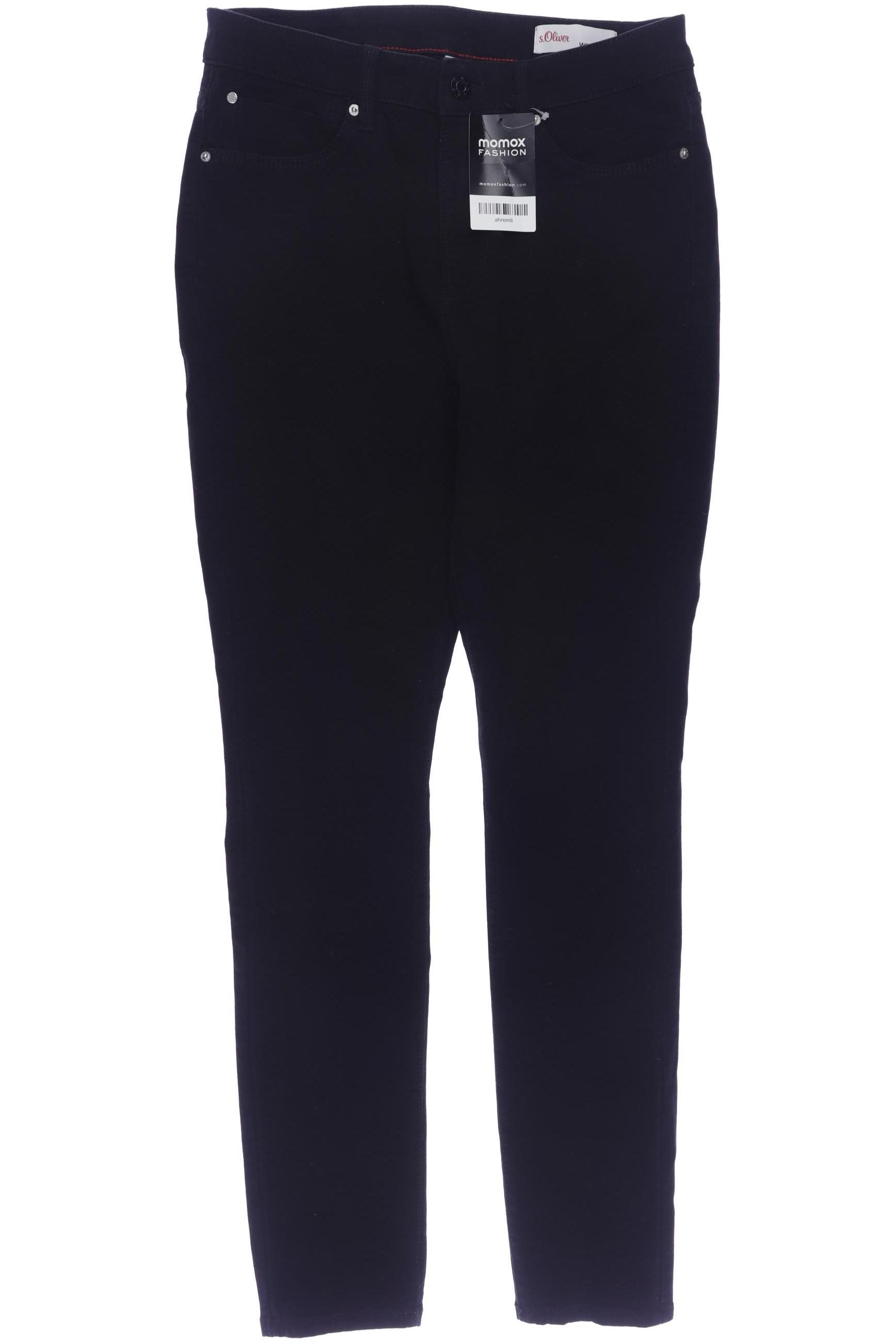

s.Oliver Damen Jeans, schwarz, Gr. 38