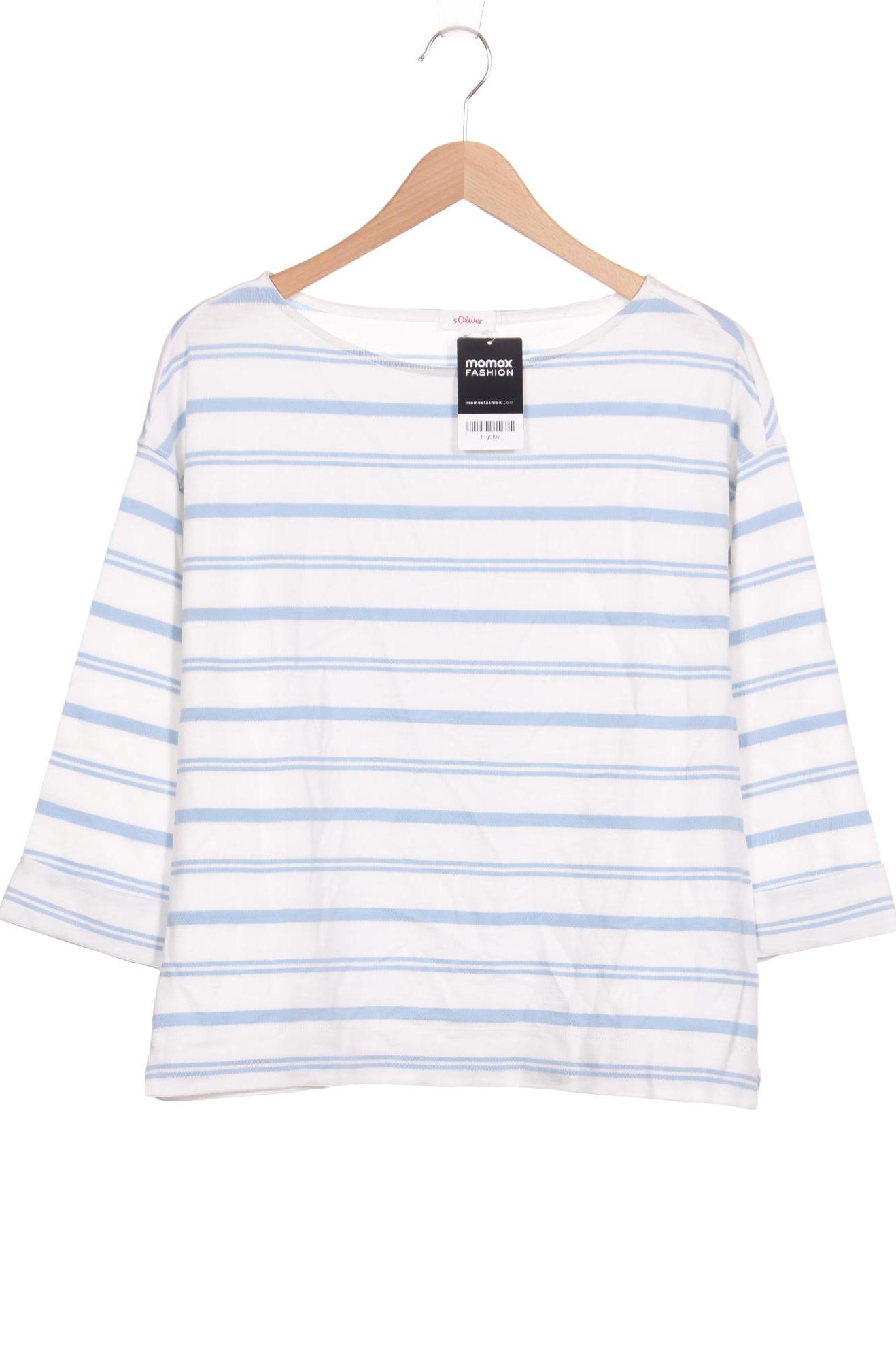 

s.Oliver Damen Langarmshirt, weiß