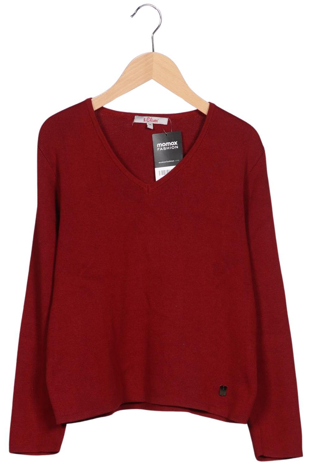 

s.Oliver Damen Pullover, rot, Gr. 34