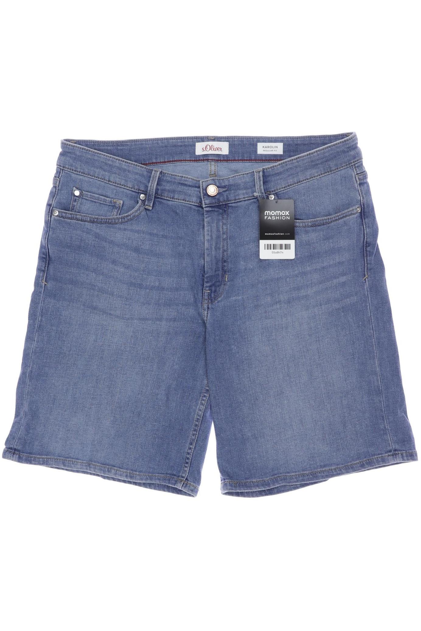 

s.Oliver Damen Shorts, blau, Gr. 42