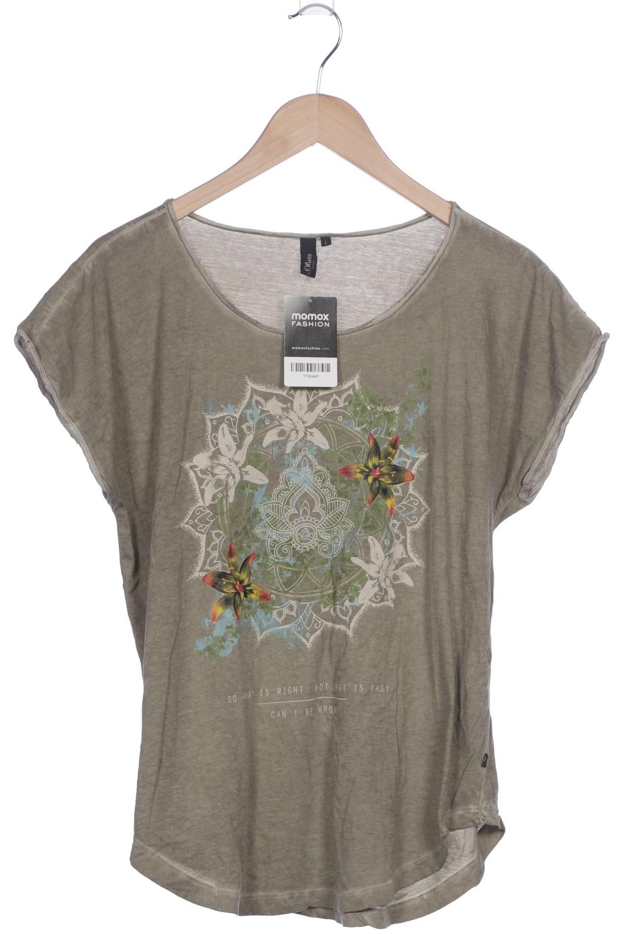 

s.Oliver Damen T-Shirt, grün, Gr. 42