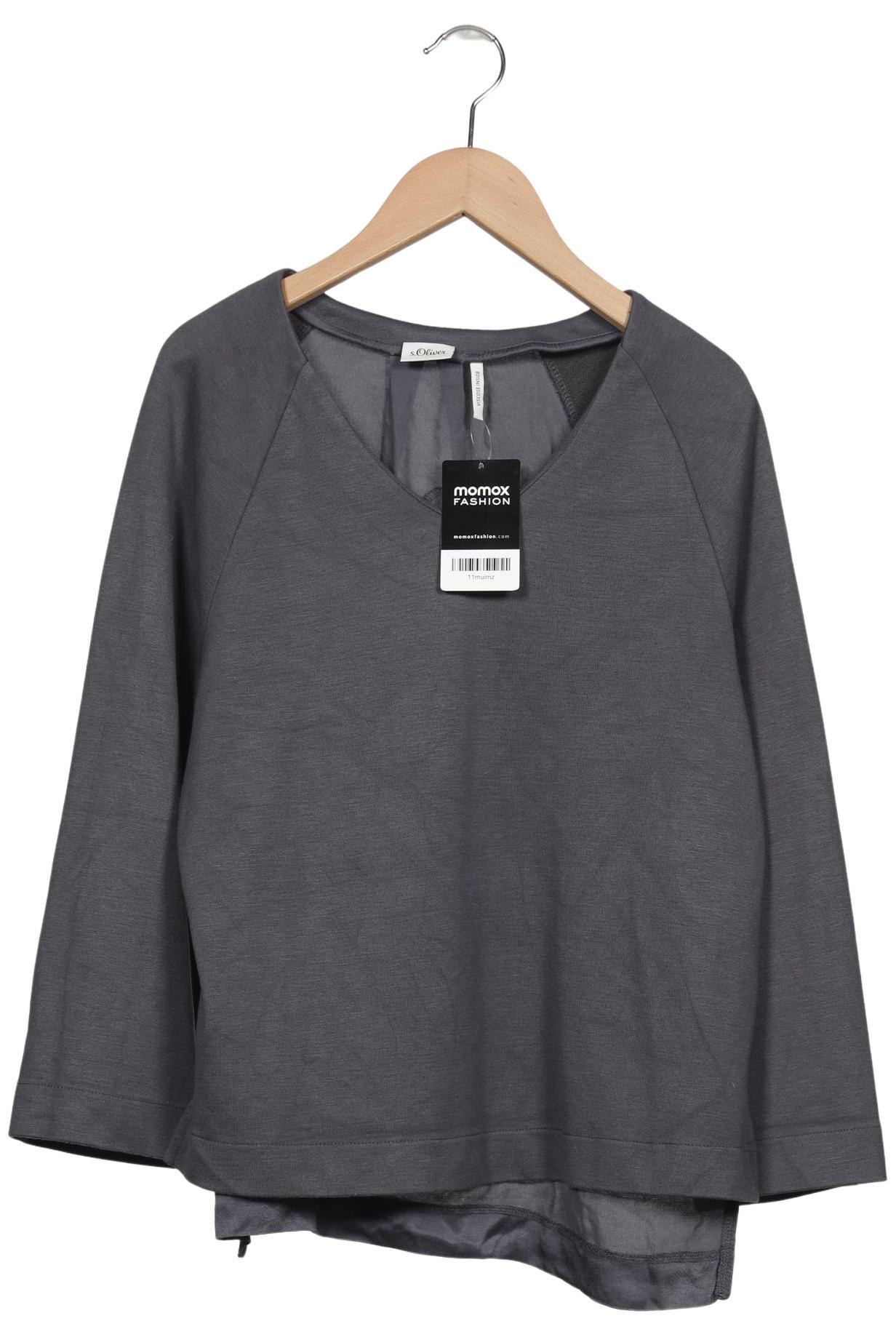 

s.Oliver Damen Sweatshirt, grau, Gr. 34
