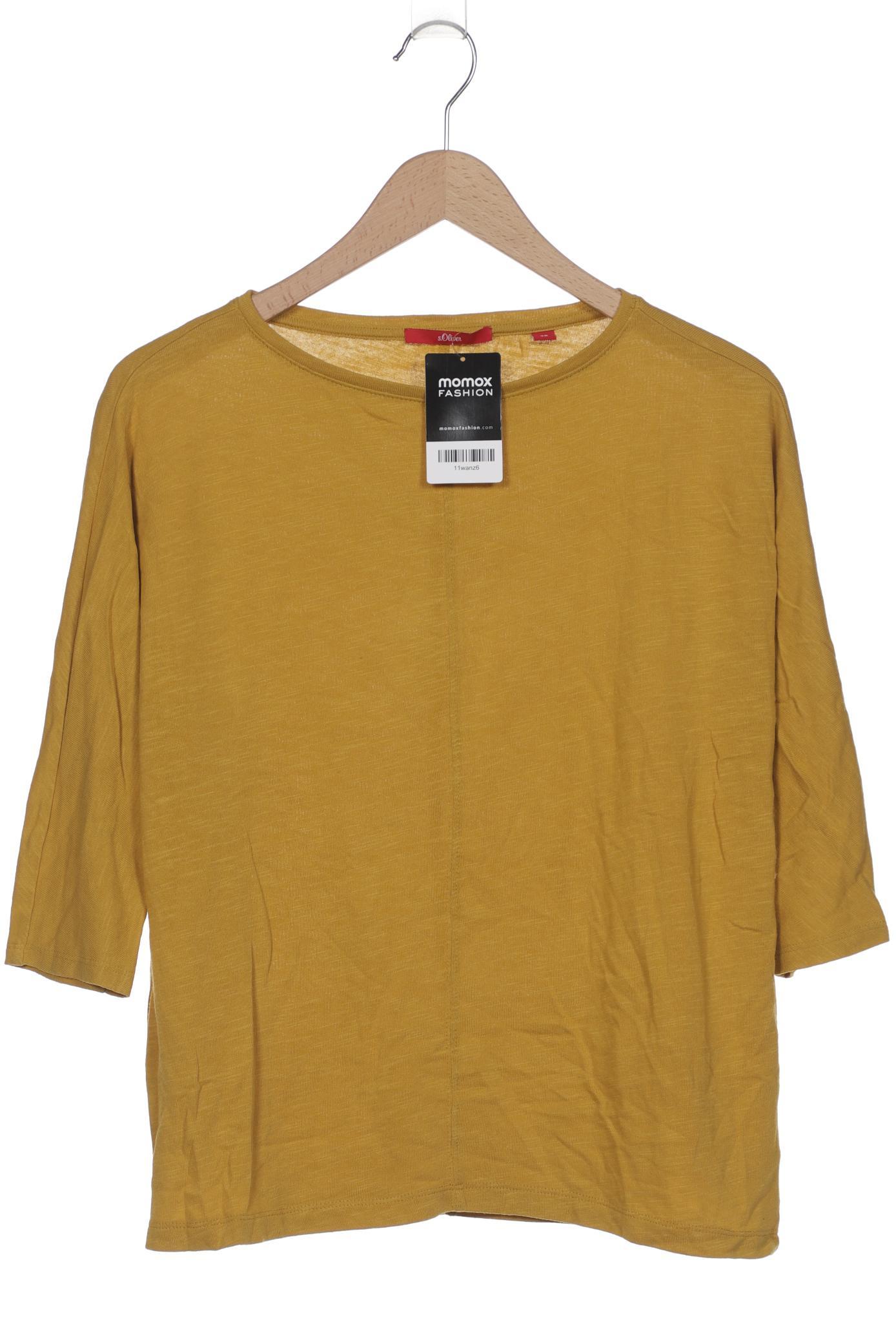 

s.Oliver Damen Langarmshirt, orange, Gr. 38