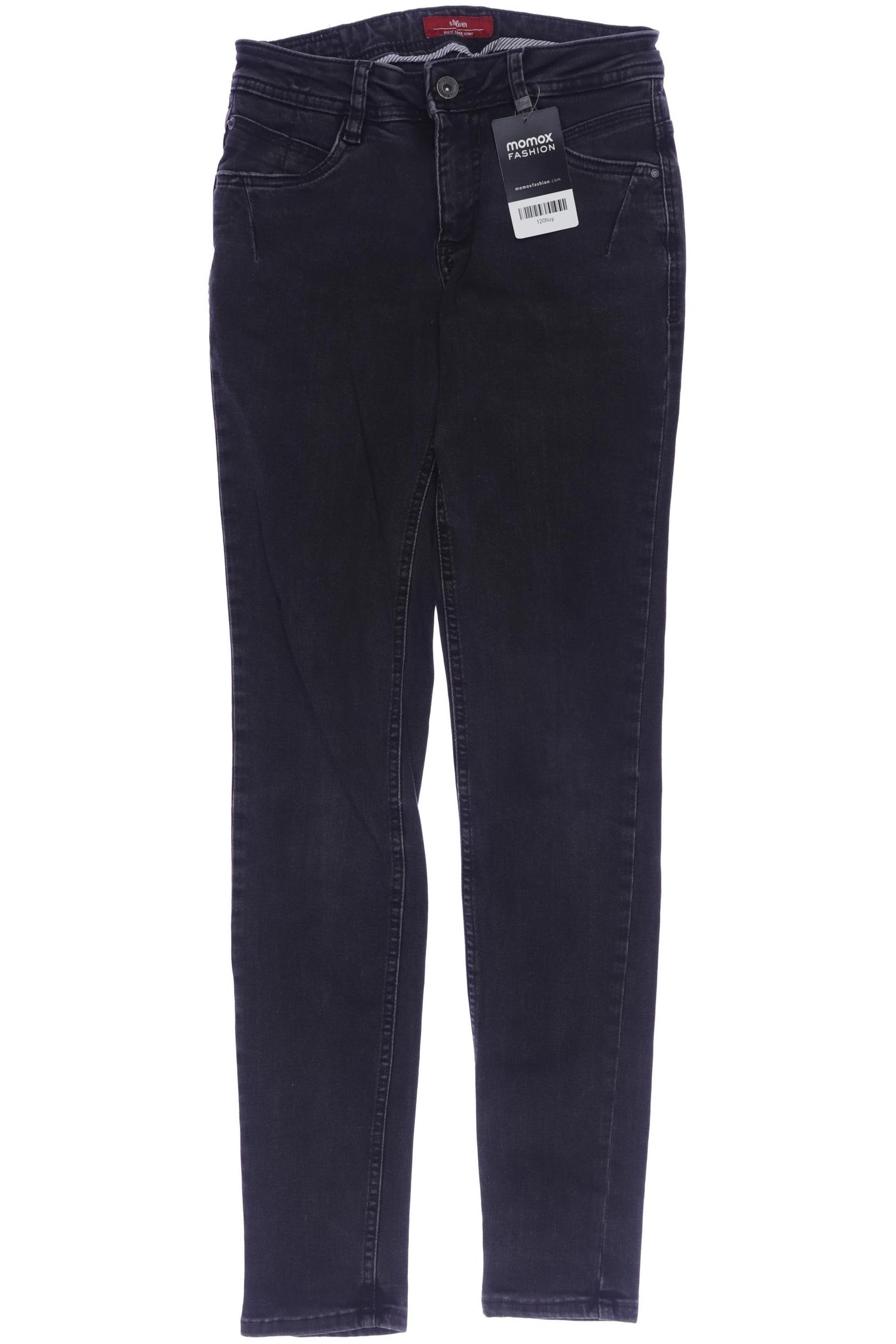 

s.Oliver Damen Jeans, schwarz, Gr. 34