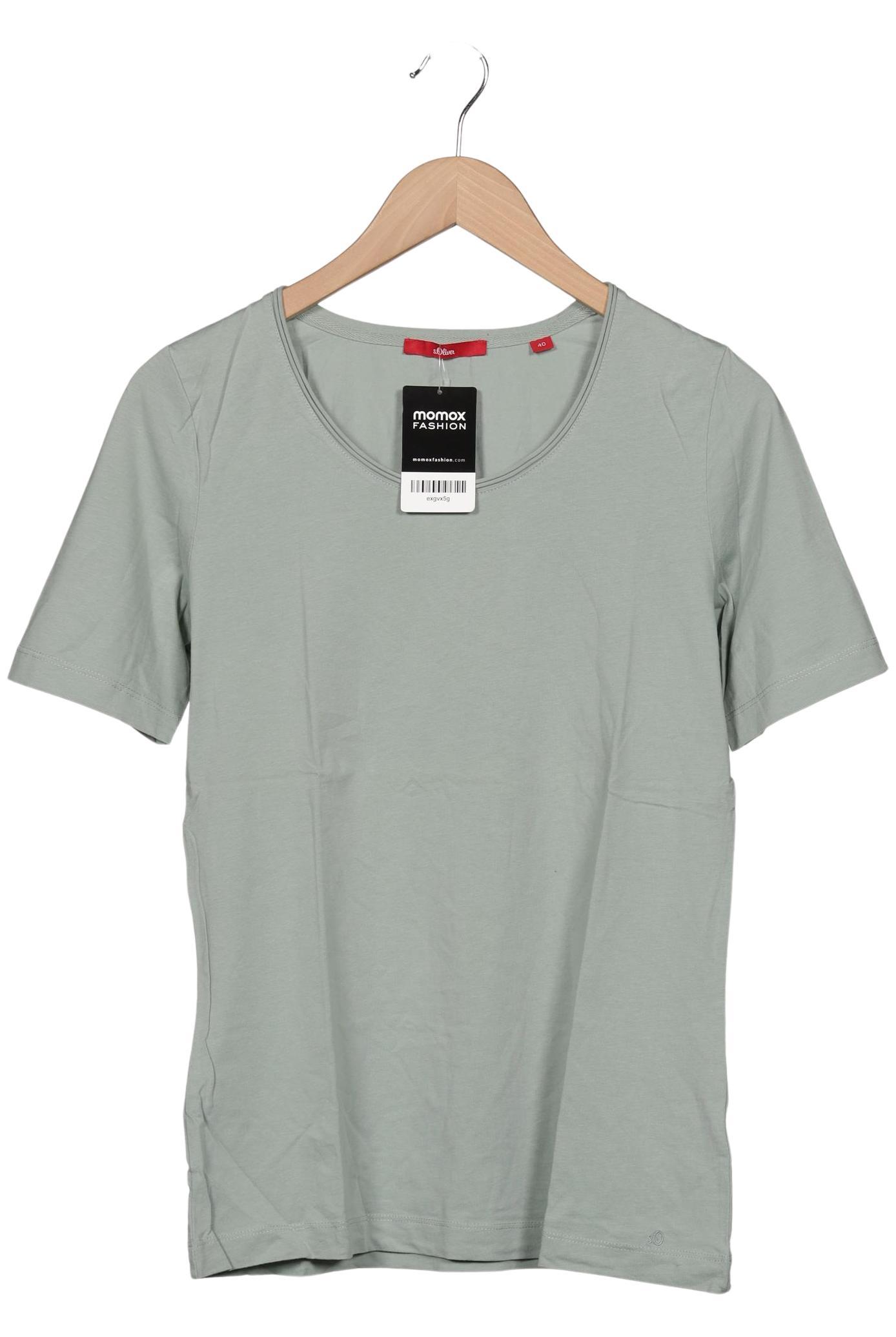 

s.Oliver Damen T-Shirt, türkis, Gr. 40