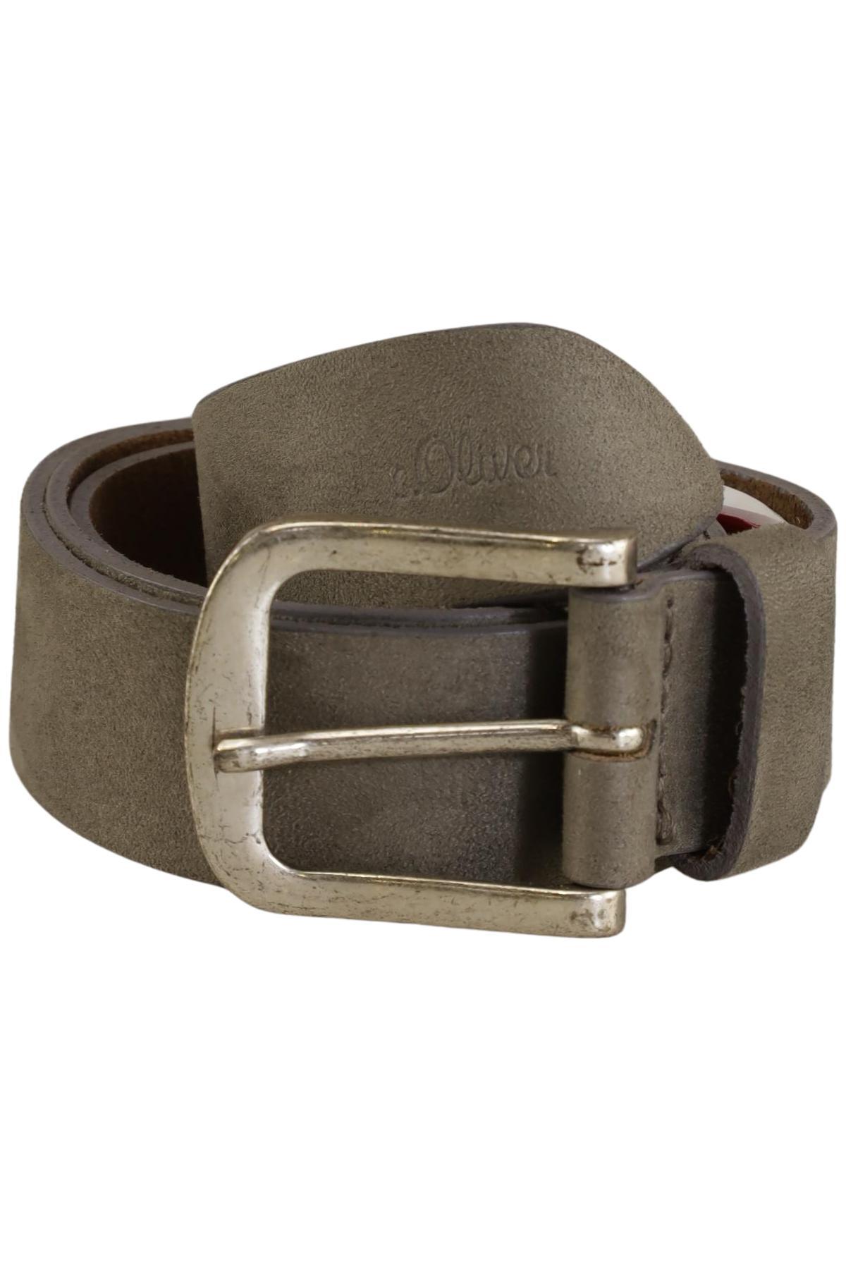 

s.Oliver Damen Gürtel, grau, Gr. 90