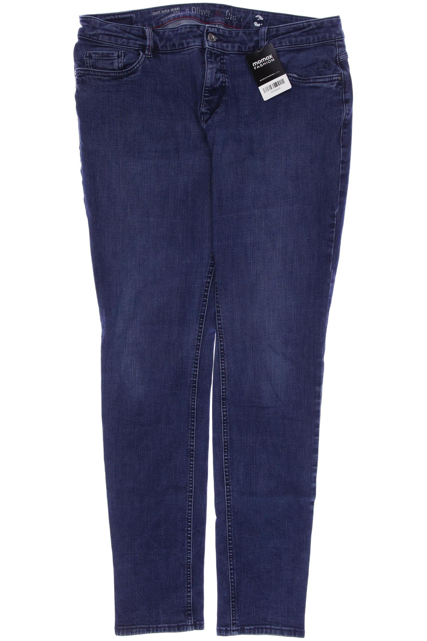 

s.Oliver Damen Jeans, marineblau
