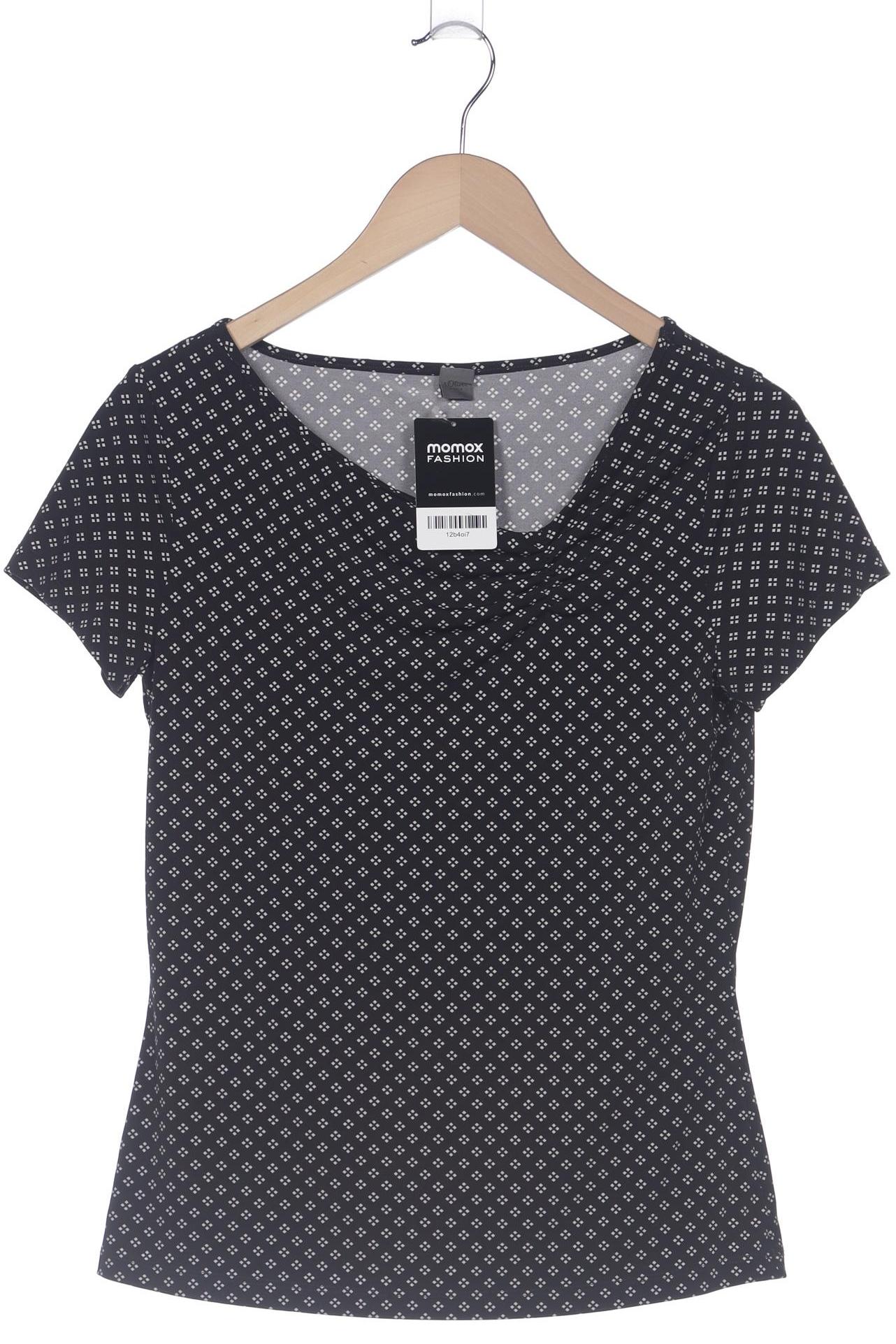 

s.Oliver Damen T-Shirt, schwarz, Gr. 36