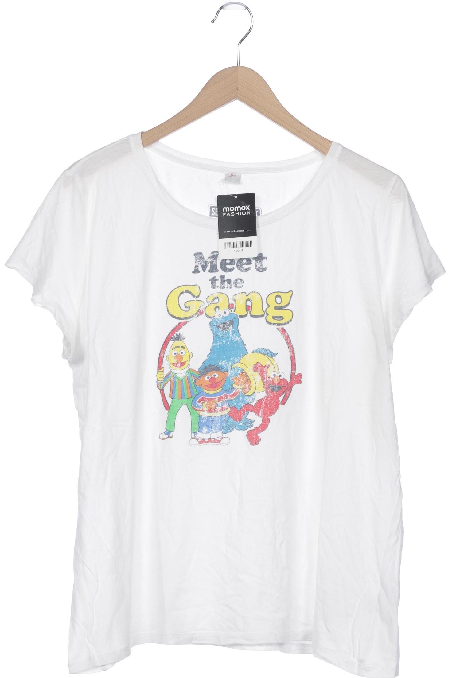 

s.Oliver Damen T-Shirt, weiß, Gr. 46