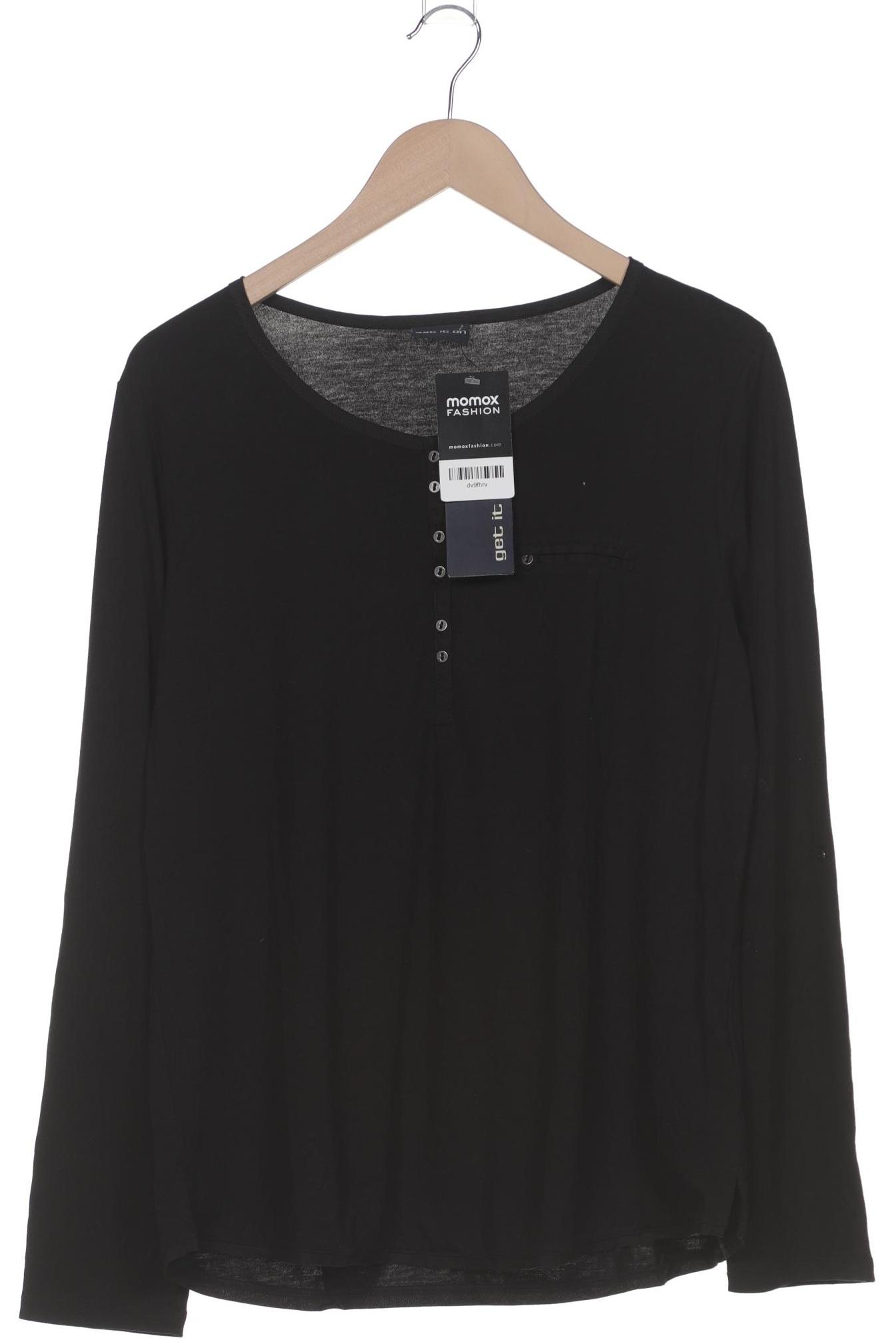 

s.Oliver Damen Langarmshirt, schwarz, Gr. 44