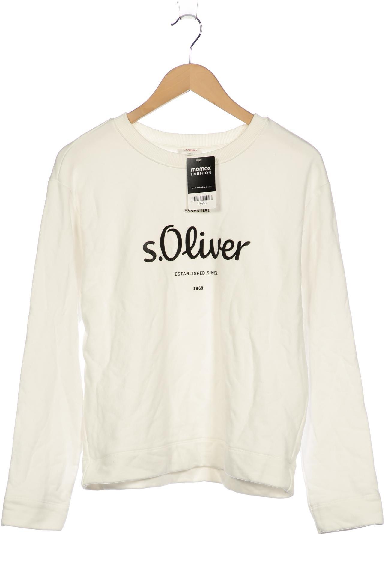 

s.Oliver Damen Sweatshirt, weiß, Gr. 42