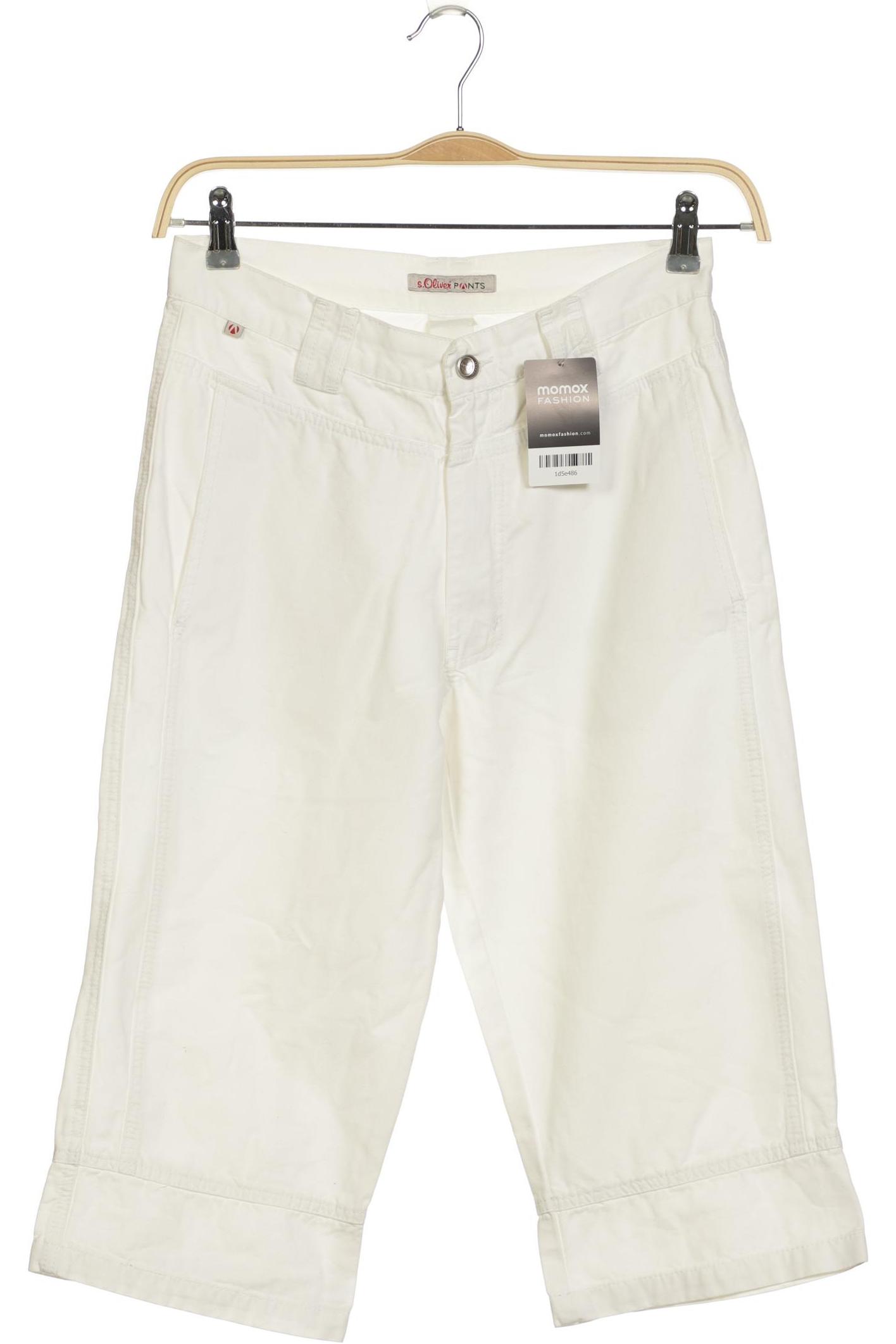 

s.Oliver Damen Shorts, weiß, Gr. 40