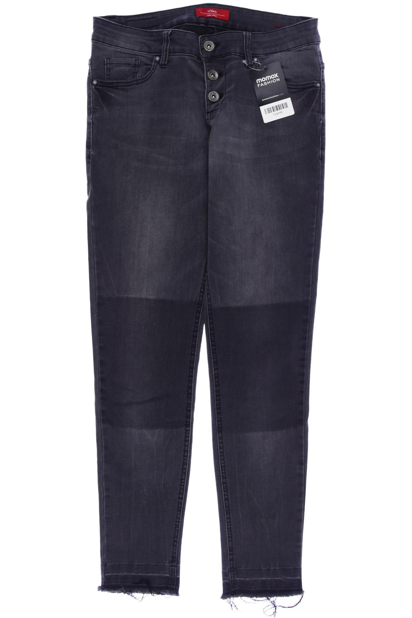 

s.Oliver Damen Jeans, grau, Gr. 28