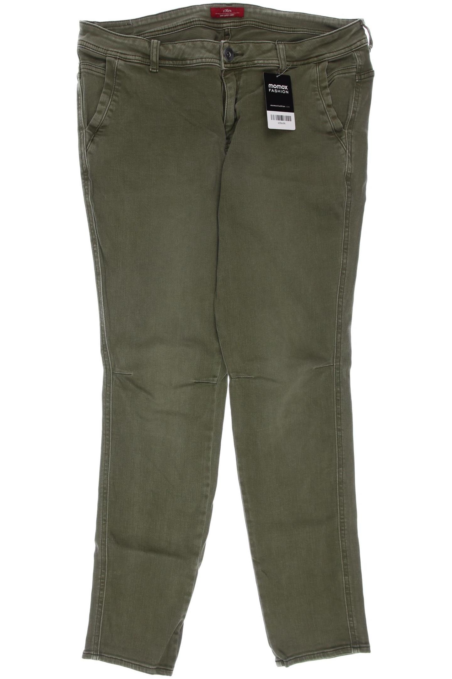 

s.Oliver Damen Jeans, grün, Gr. 34