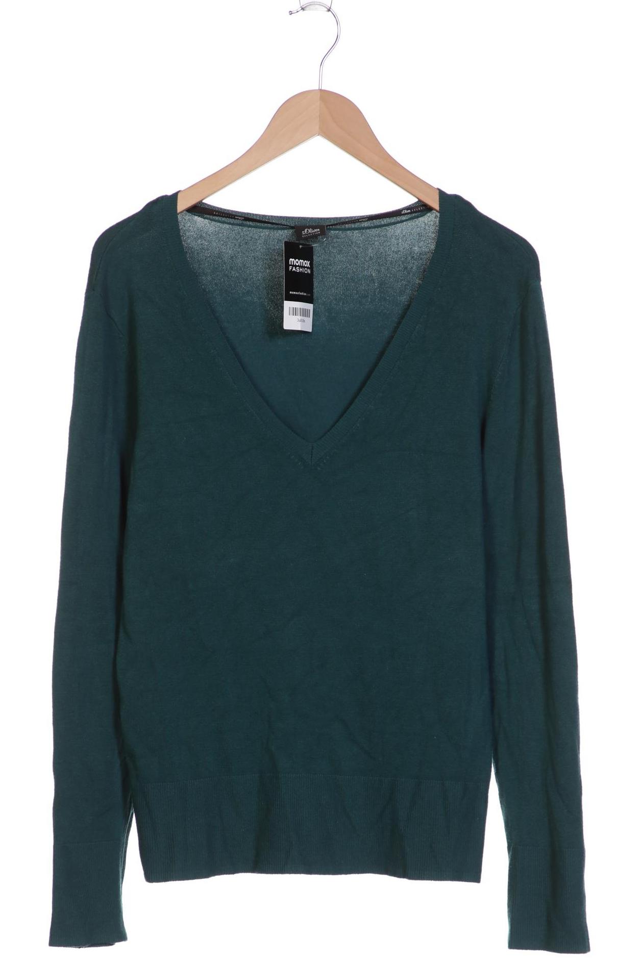 

s.Oliver Damen Pullover, grün, Gr. 44