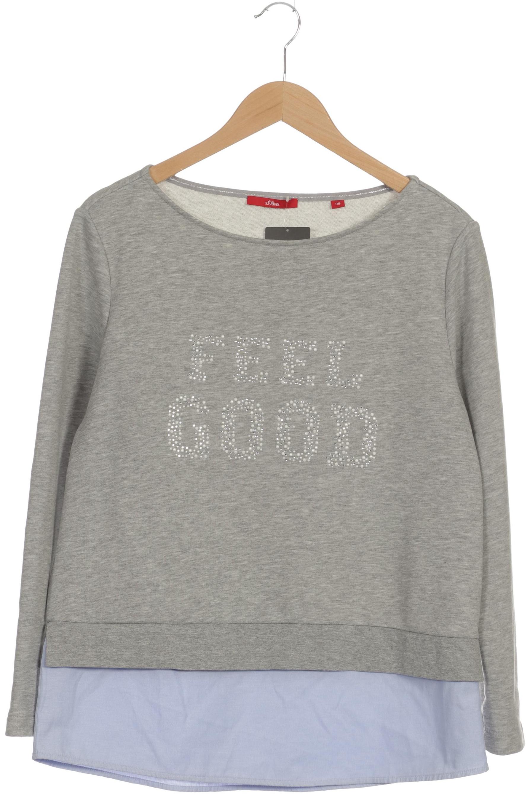 

s.Oliver Damen Sweatshirt, grau, Gr. 38