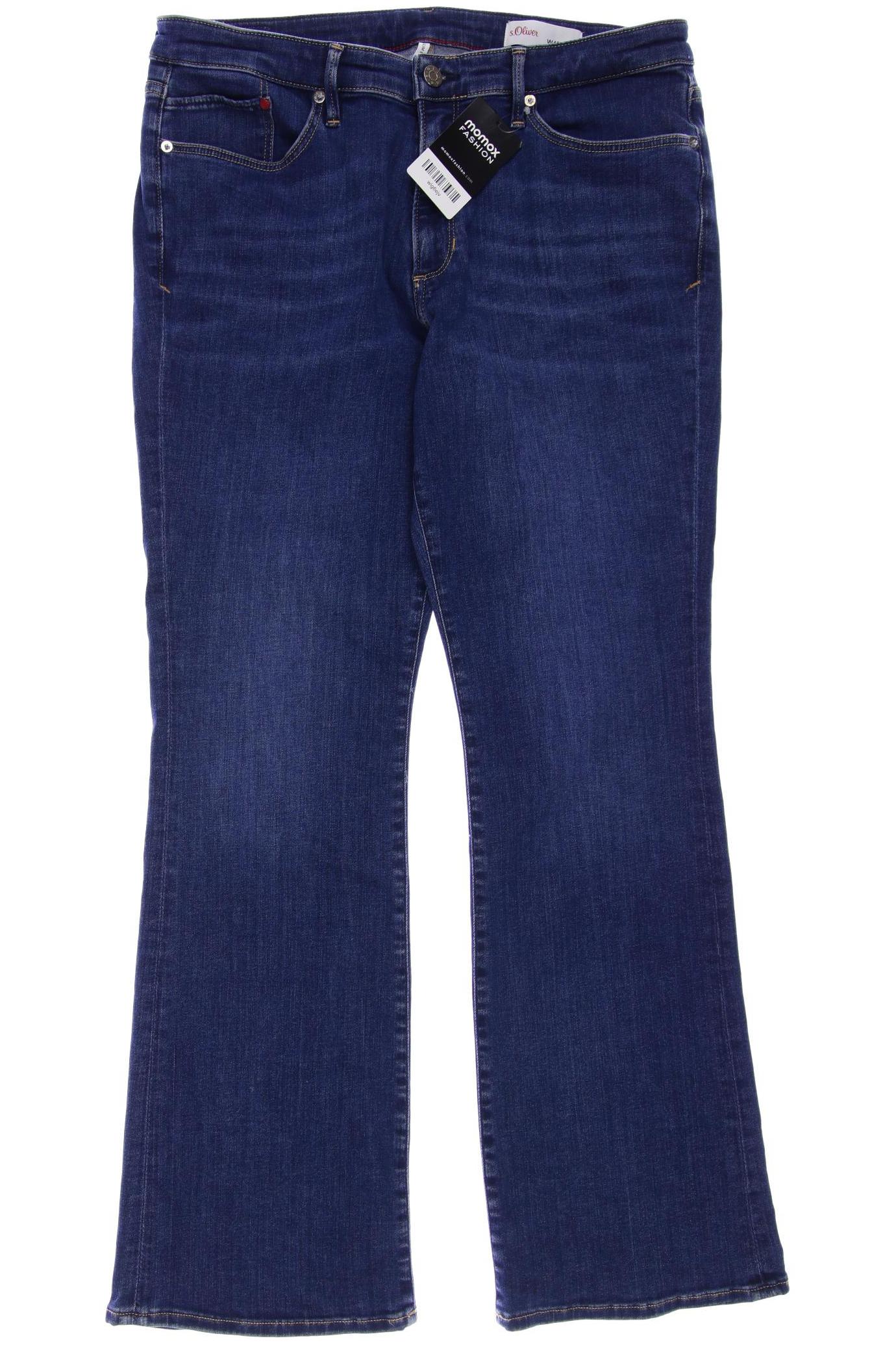 

s.Oliver Damen Jeans, blau