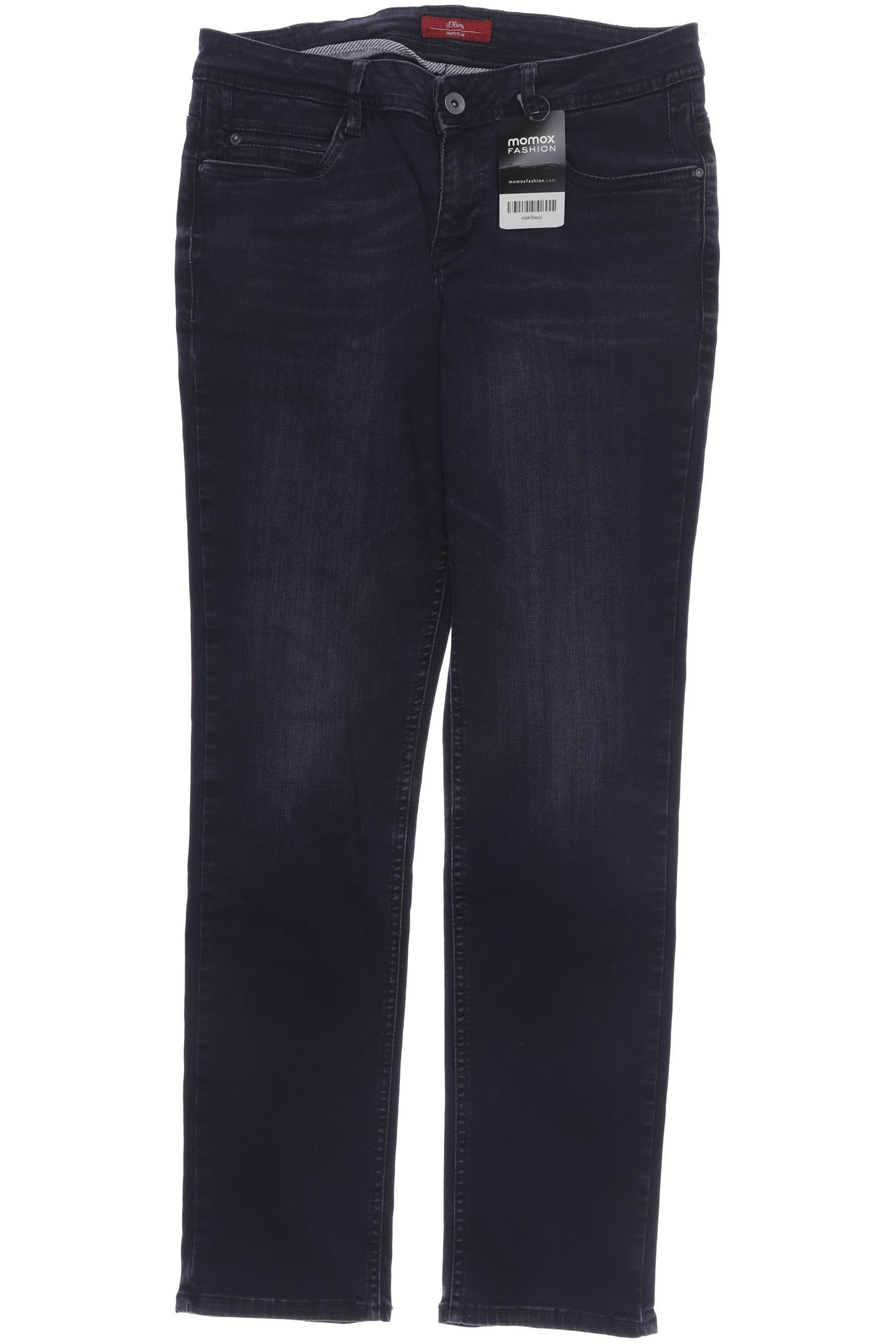 

s.Oliver Damen Jeans, marineblau