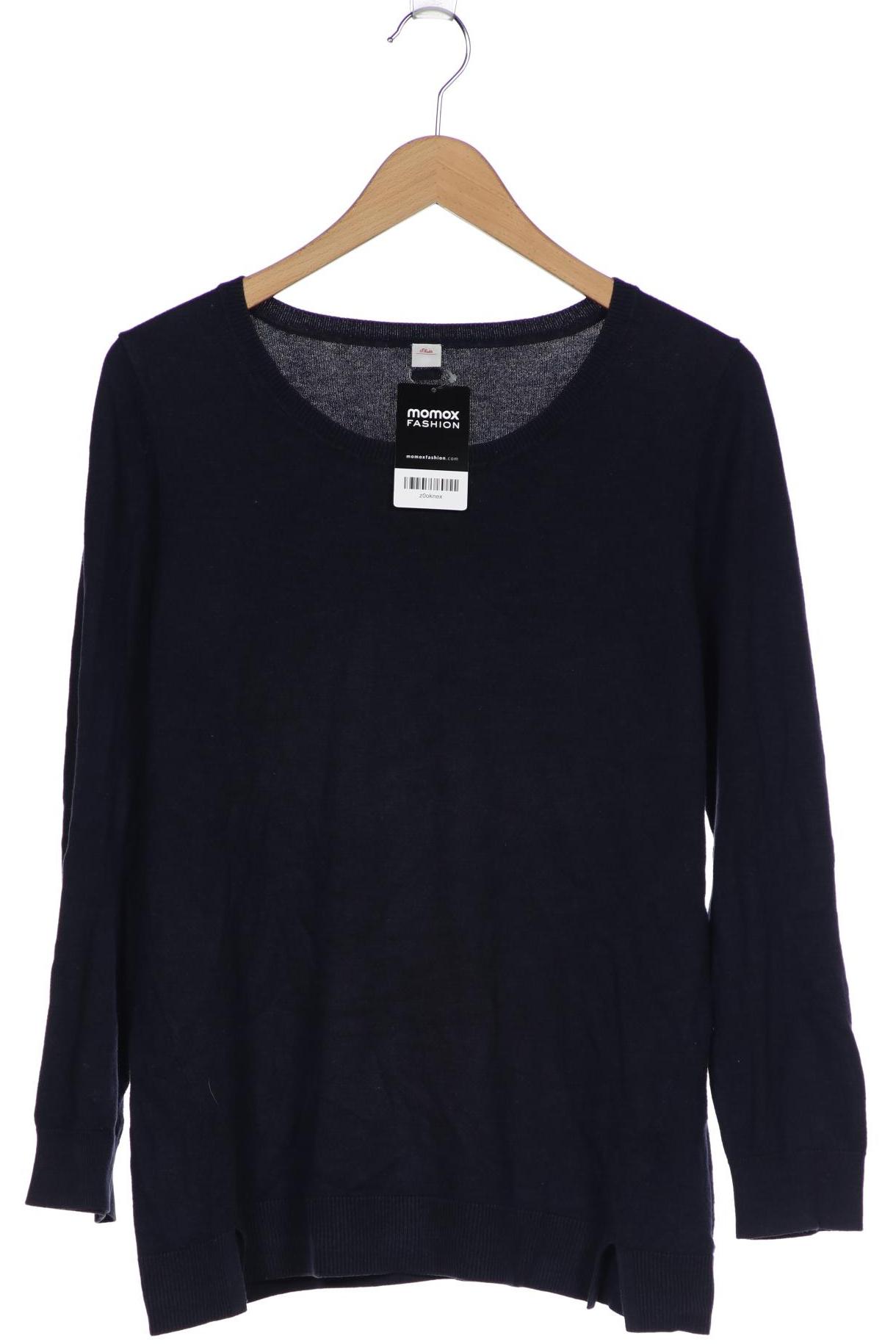 

s.Oliver Damen Pullover, marineblau, Gr. 42