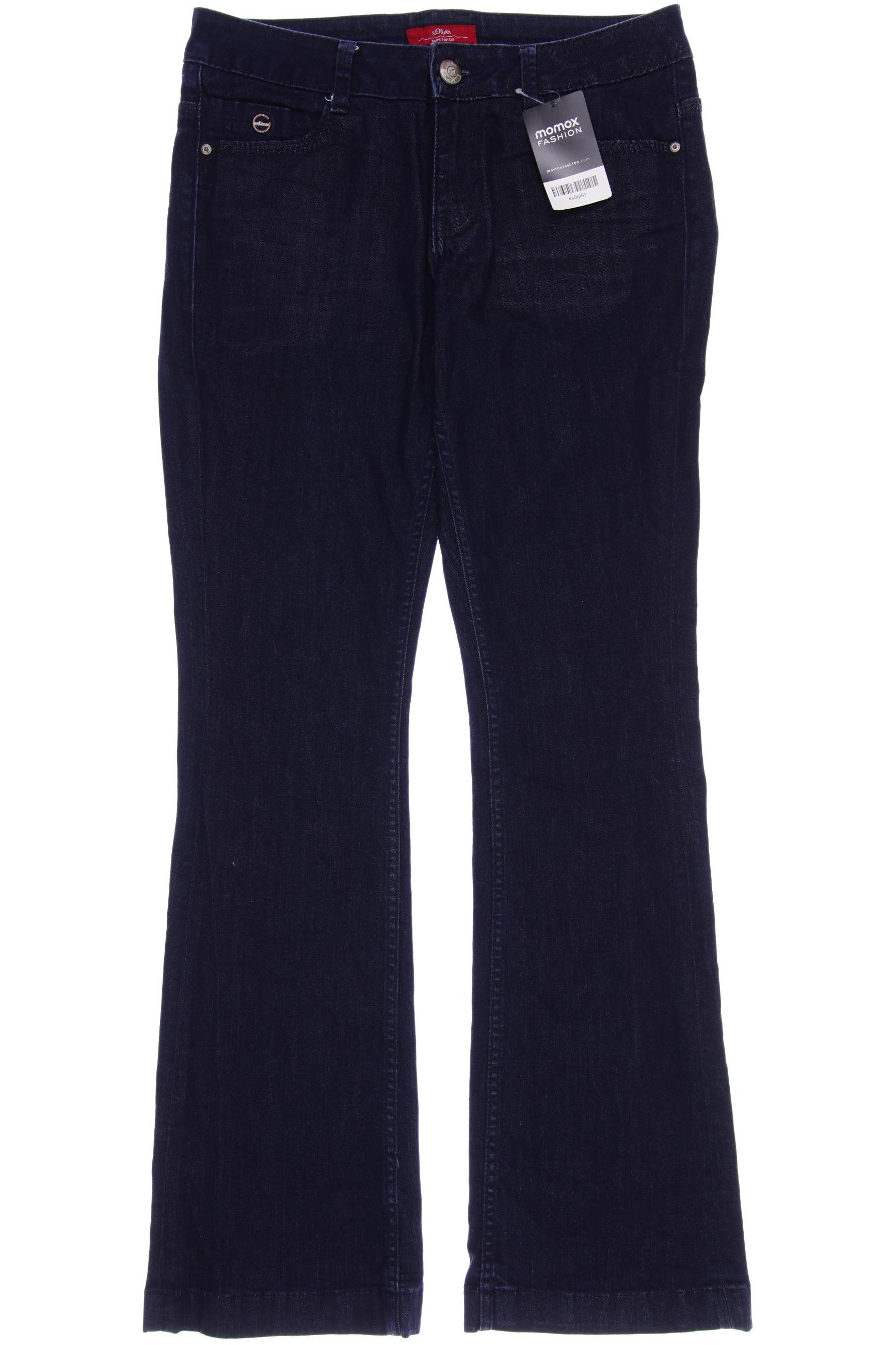

s.Oliver Damen Jeans, marineblau