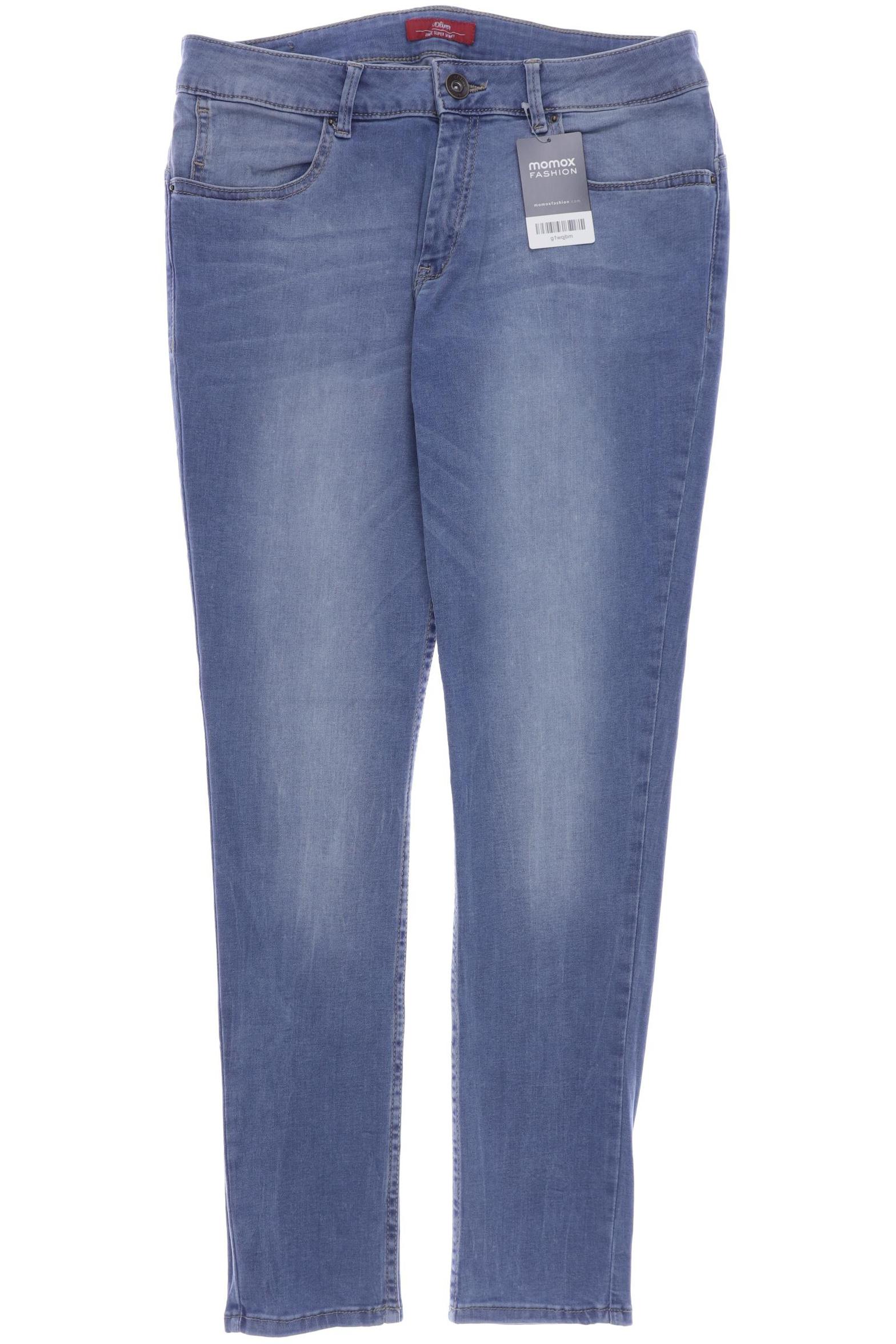 

s.Oliver Damen Jeans, blau