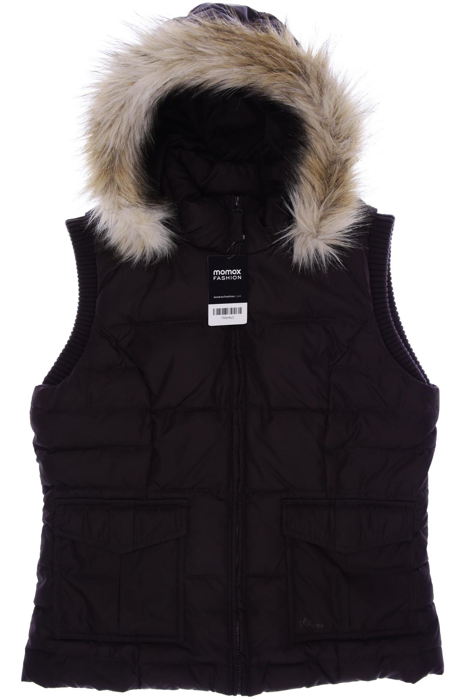 

s.Oliver Damen Weste, braun, Gr. 42