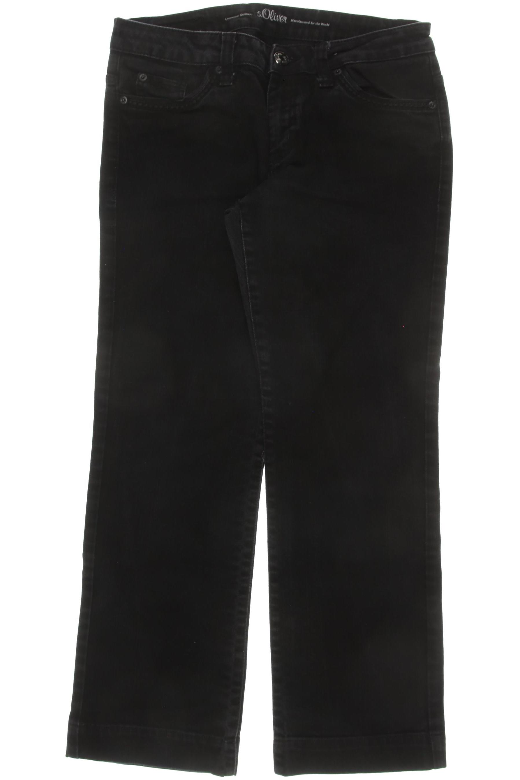 

s.Oliver Damen Jeans, schwarz, Gr. 40