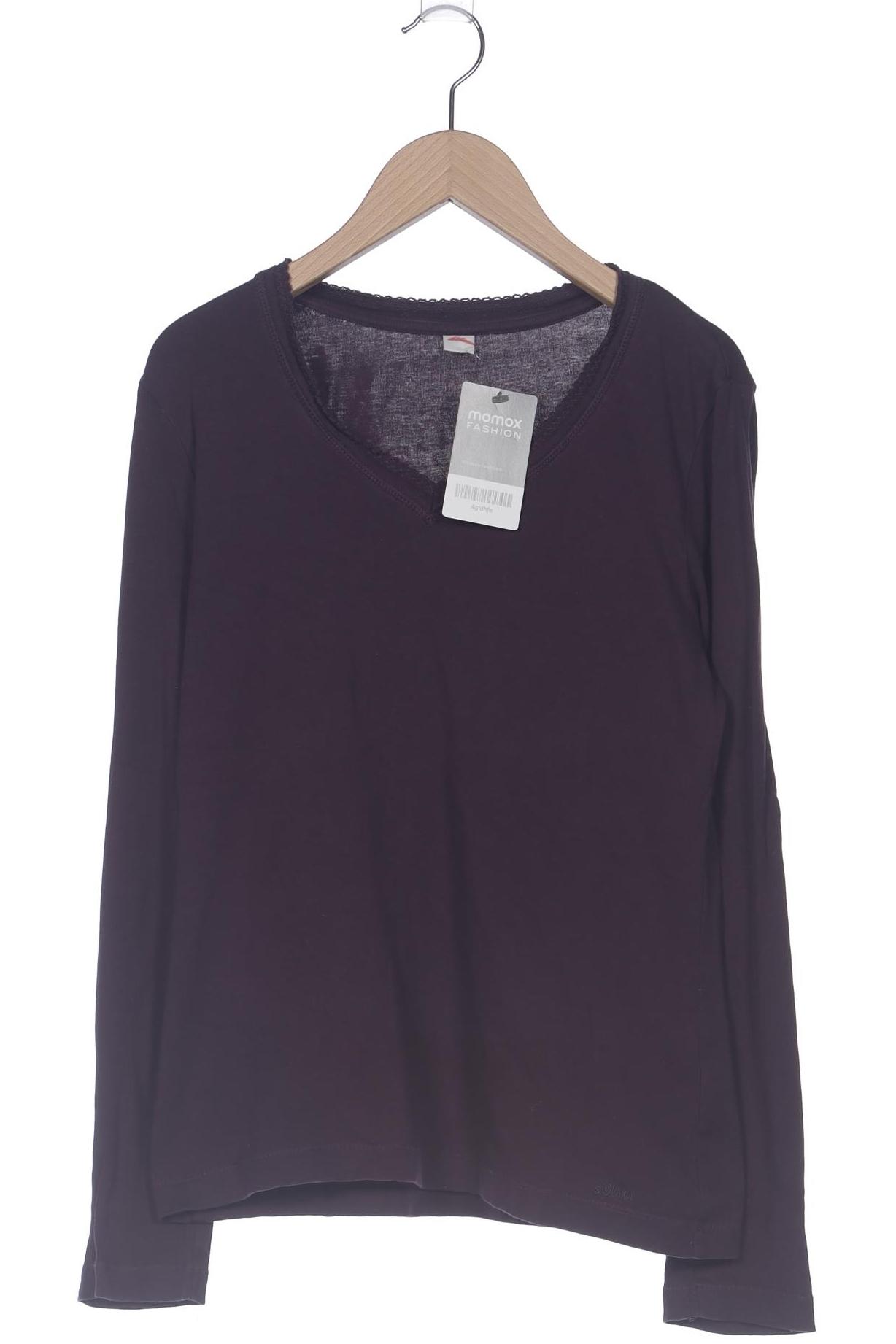 

s.Oliver Damen Langarmshirt, flieder, Gr. 40
