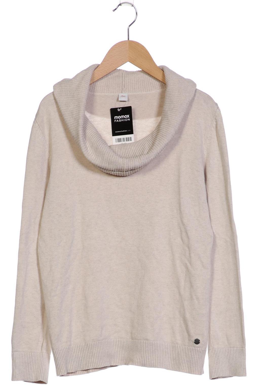 

s.Oliver Damen Pullover, beige, Gr. 38