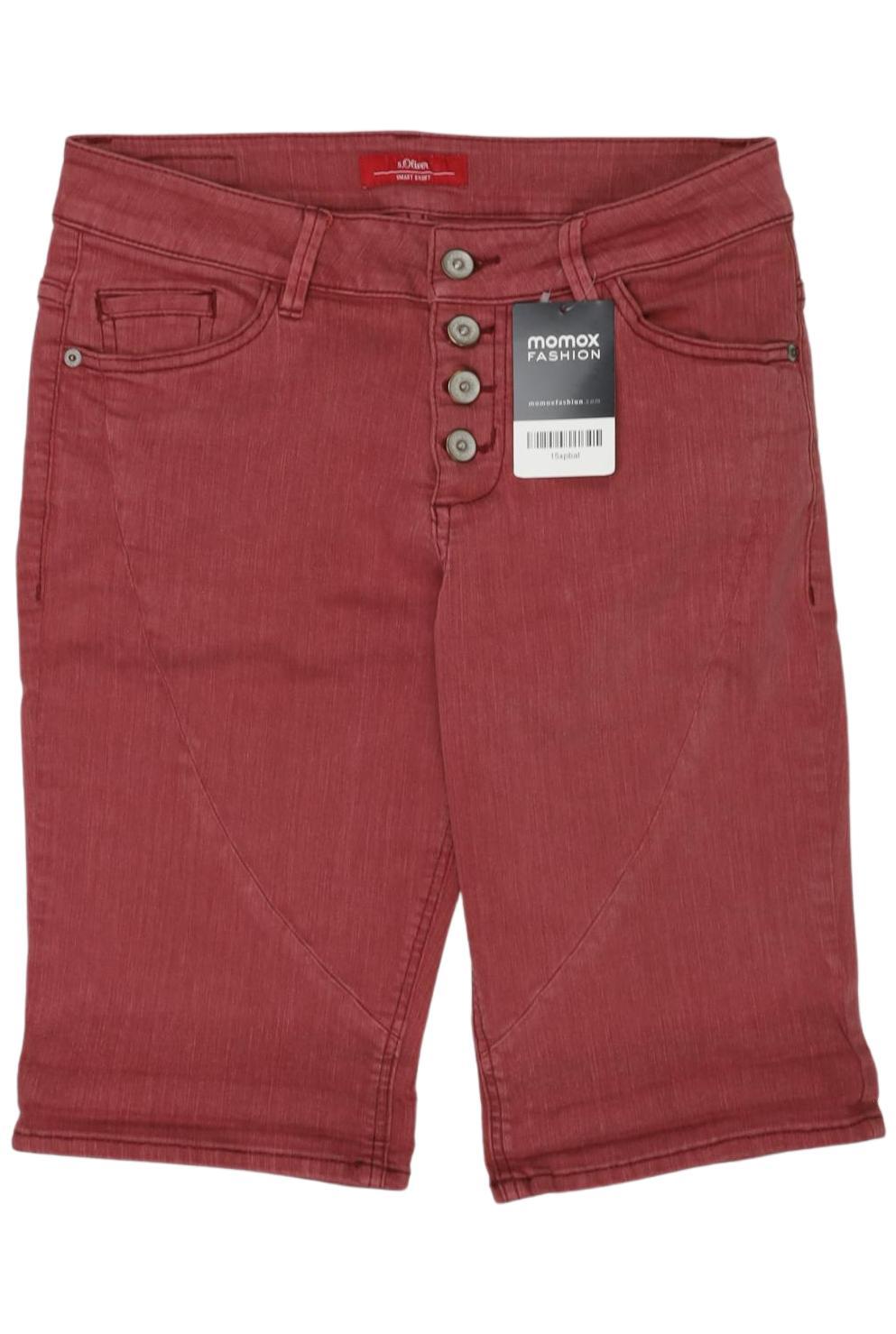 

s.Oliver Damen Shorts, bordeaux, Gr. 26
