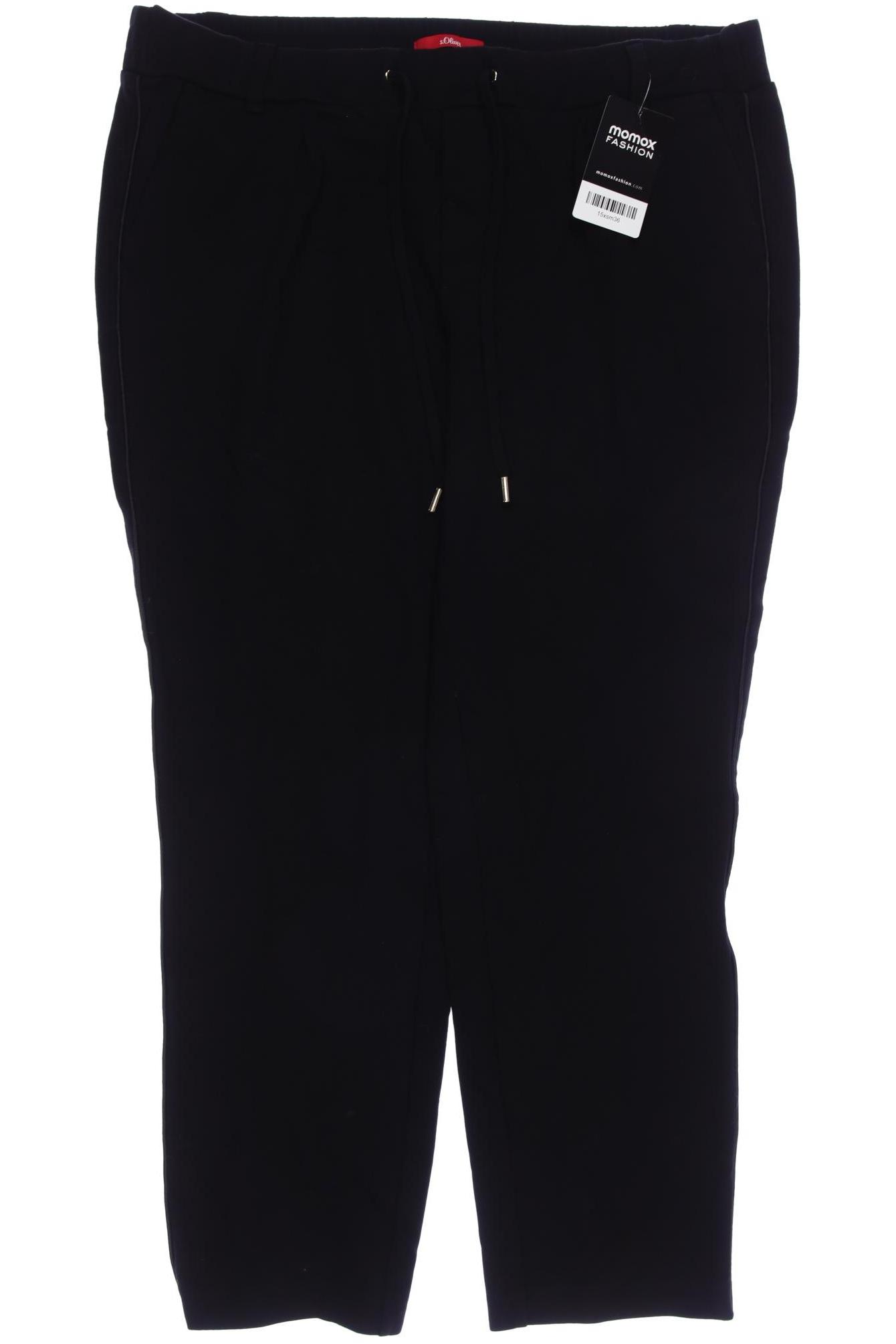 

s.Oliver Damen Stoffhose, schwarz, Gr. 42