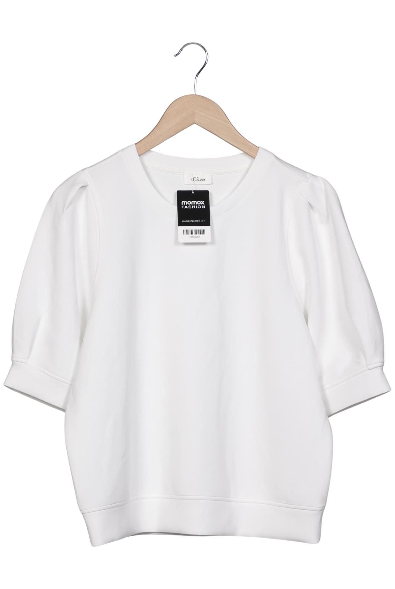 

s.Oliver Damen Sweatshirt, weiß, Gr. 44