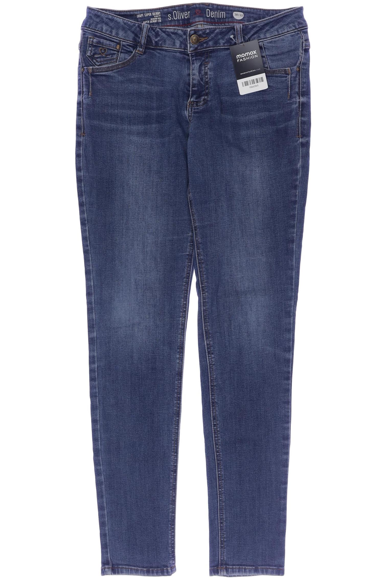 

s.Oliver Damen Jeans, marineblau, Gr. 38