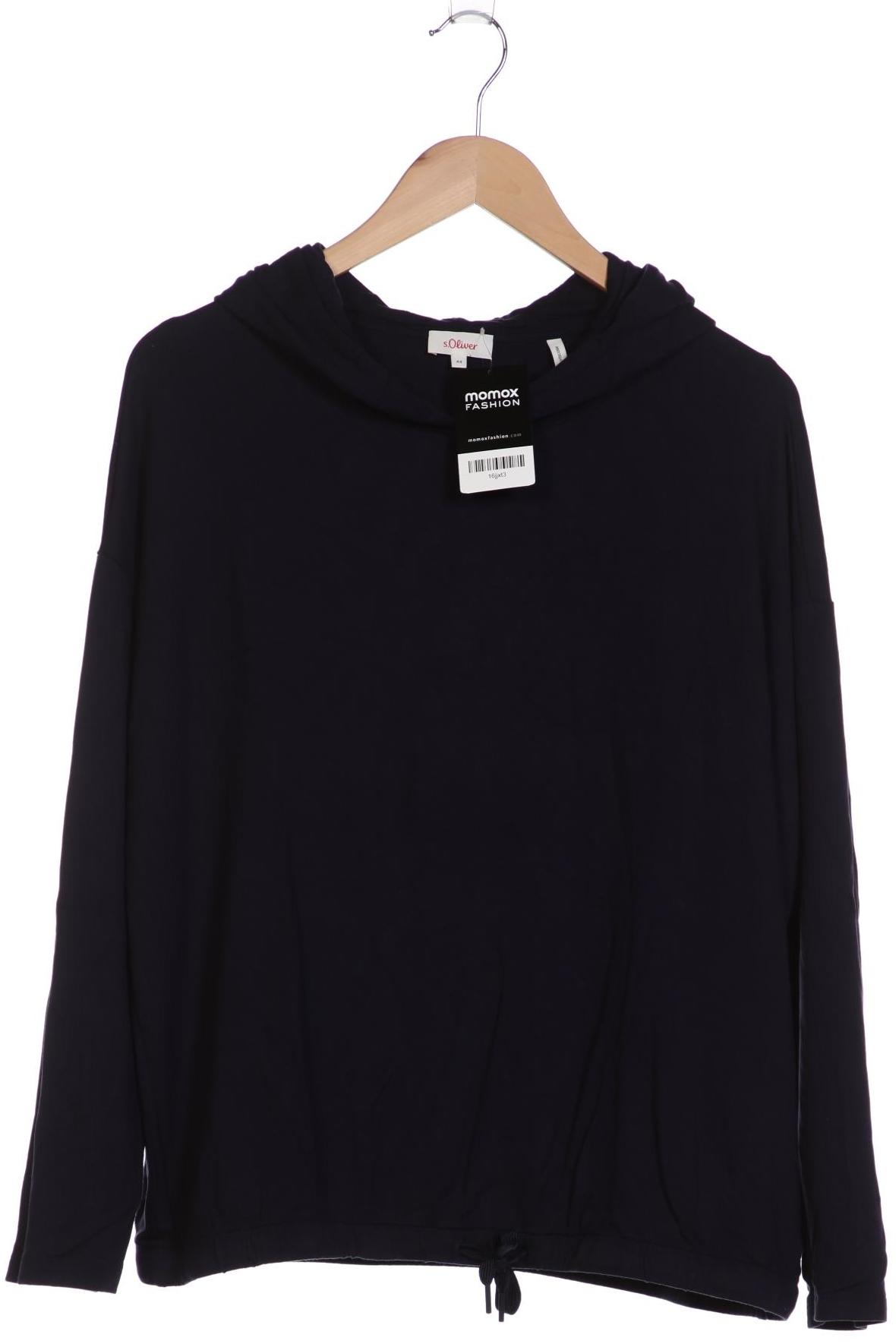 

s.Oliver Damen Kapuzenpullover, marineblau, Gr. 44