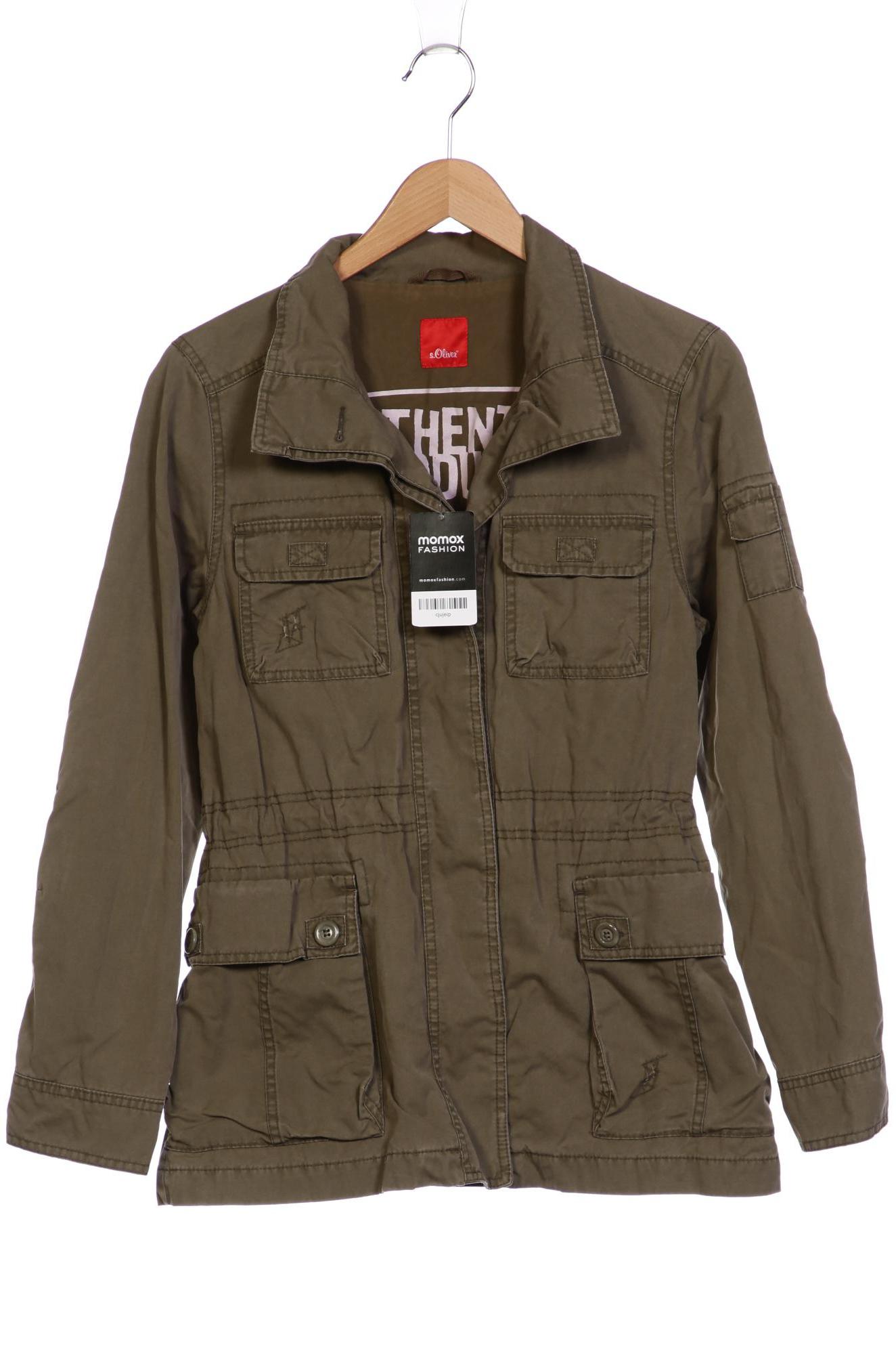 

s.Oliver Damen Jacke, grün, Gr. 38