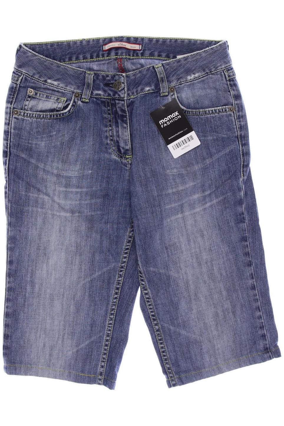 

s.Oliver Damen Shorts, blau, Gr. 38
