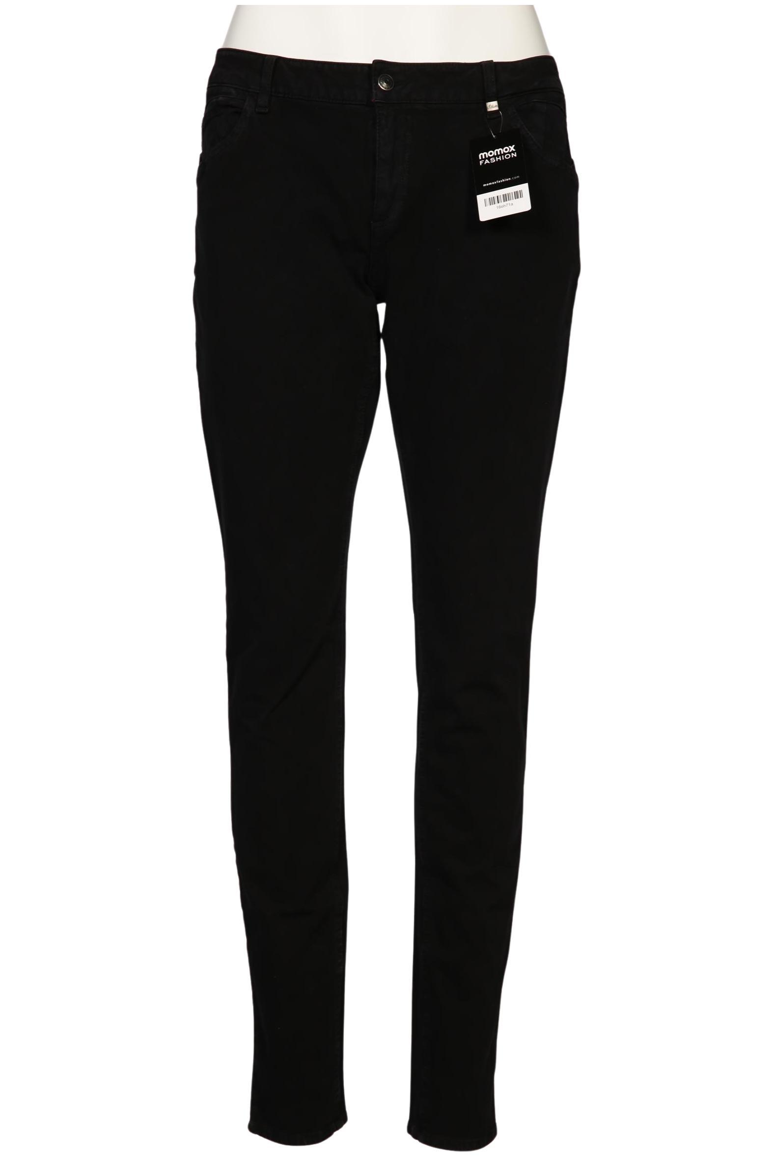 

s.Oliver Damen Jeans, schwarz, Gr. 44