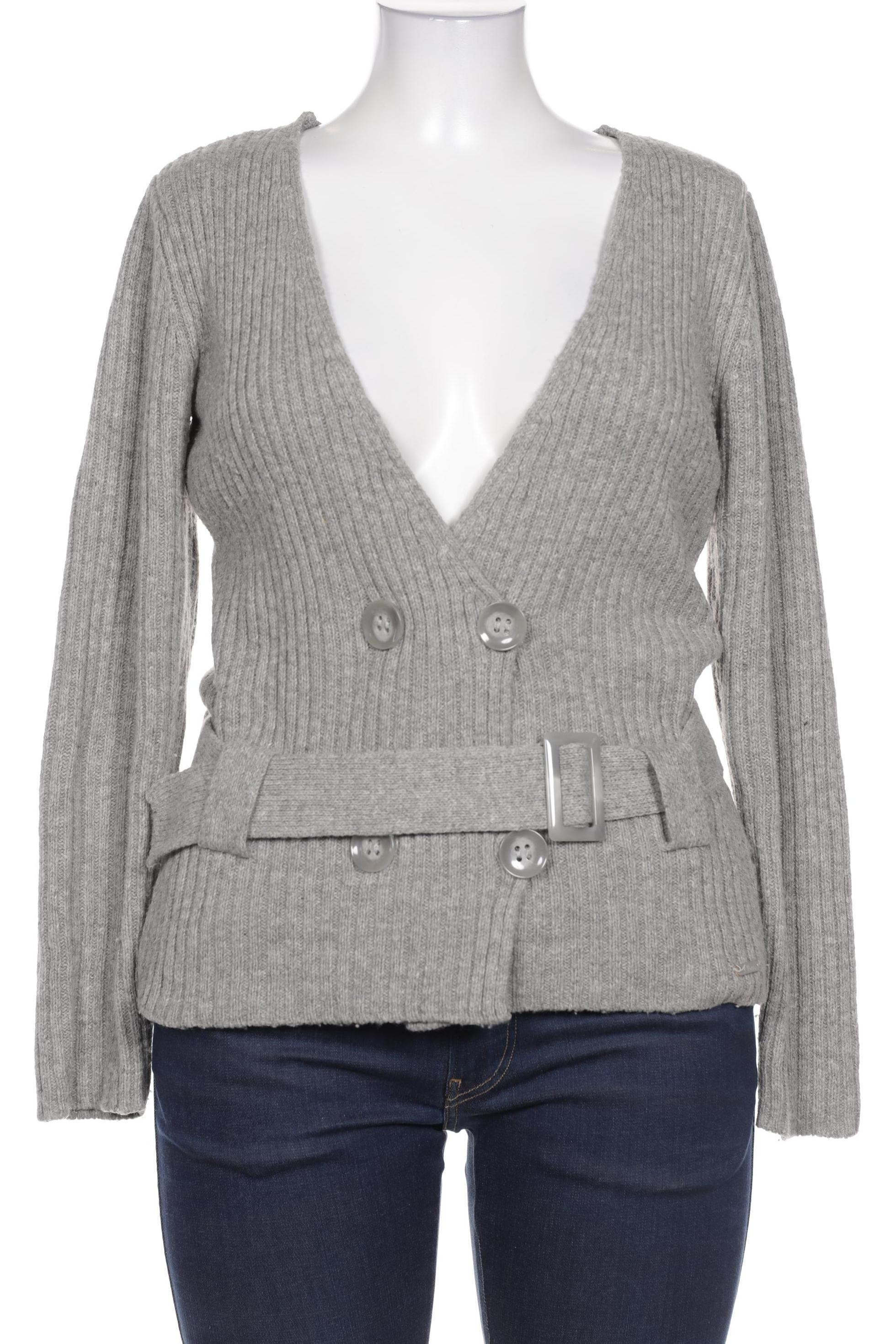 

s.Oliver Damen Strickjacke, grau, Gr. 40