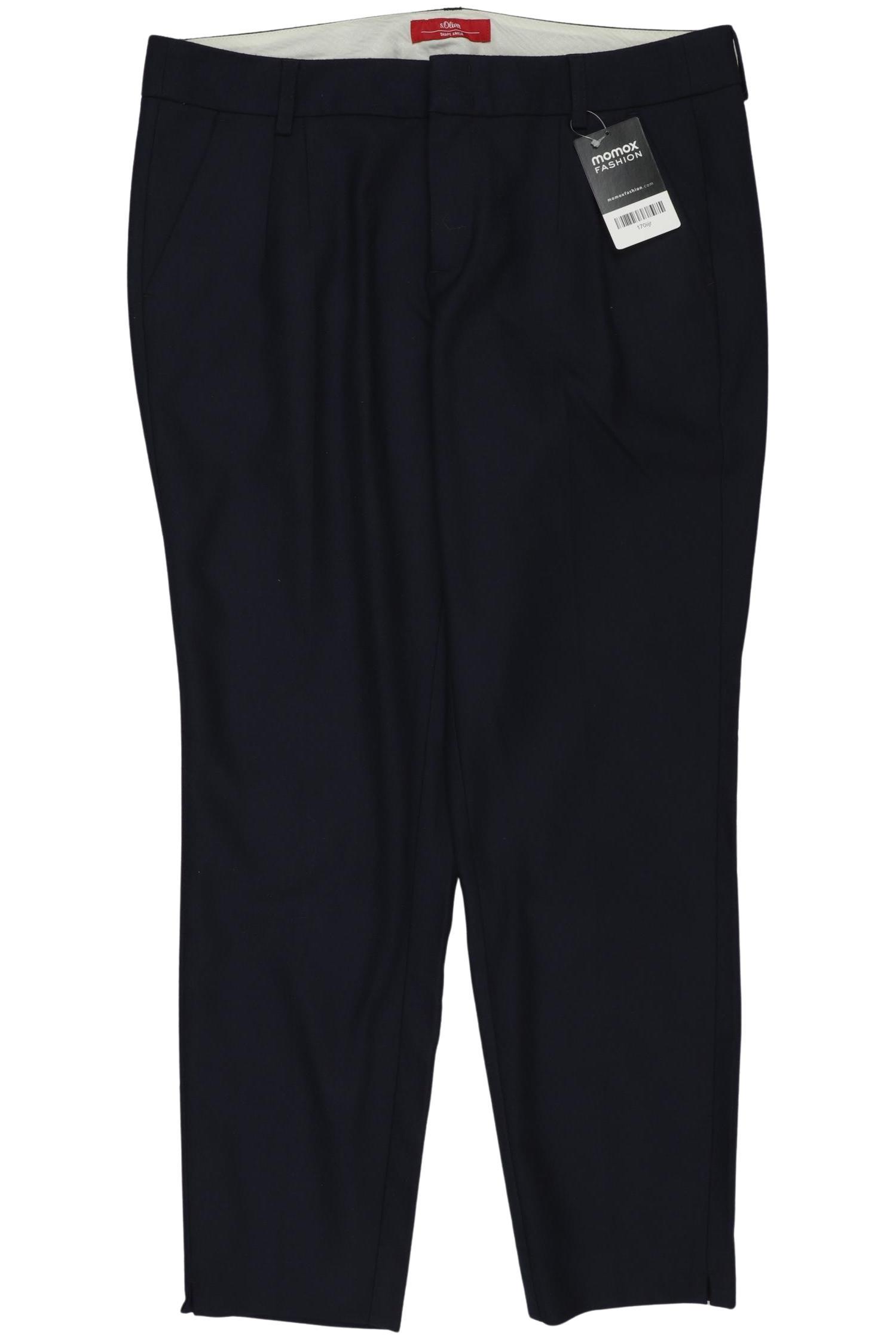 

s.Oliver Damen Stoffhose, marineblau, Gr. 40