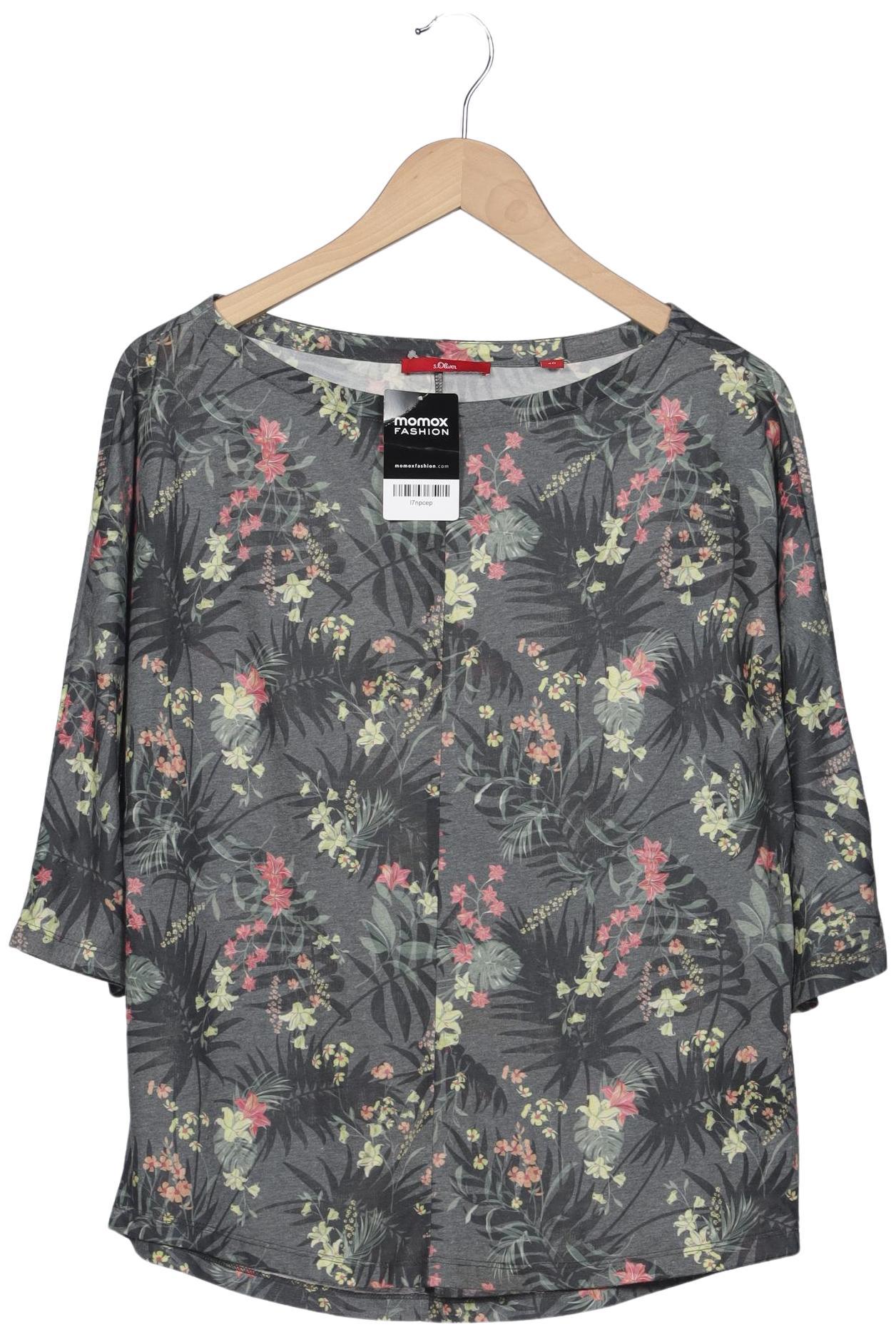 

s.Oliver Damen T-Shirt, grün, Gr. 40