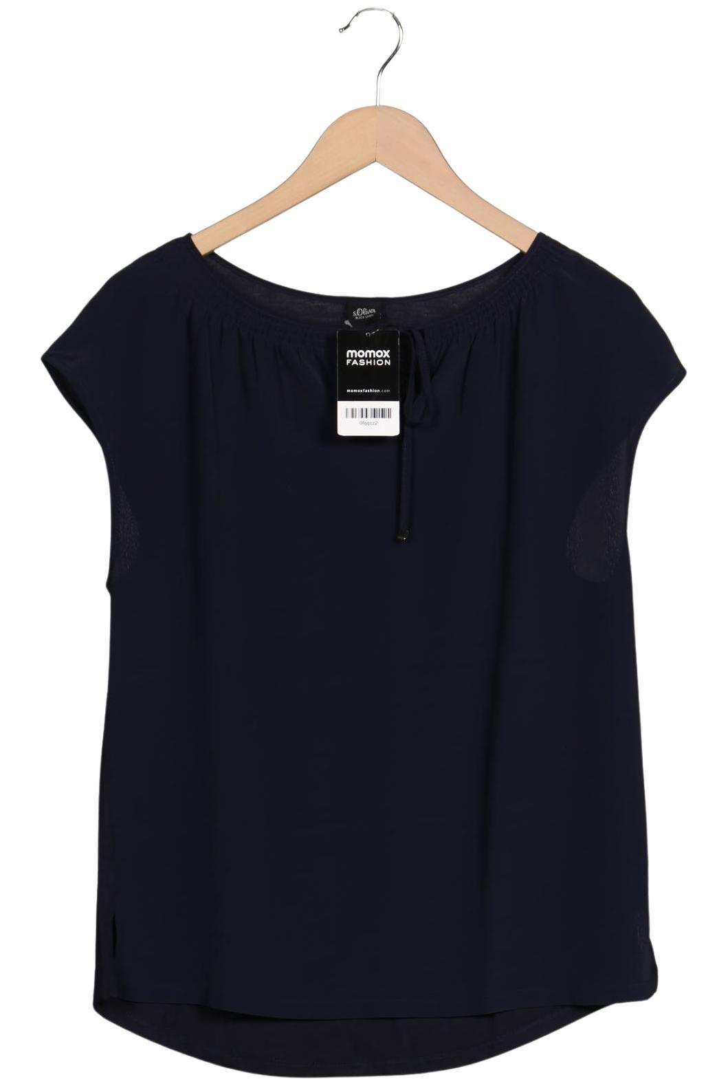 

s.Oliver Damen T-Shirt, marineblau, Gr. 36