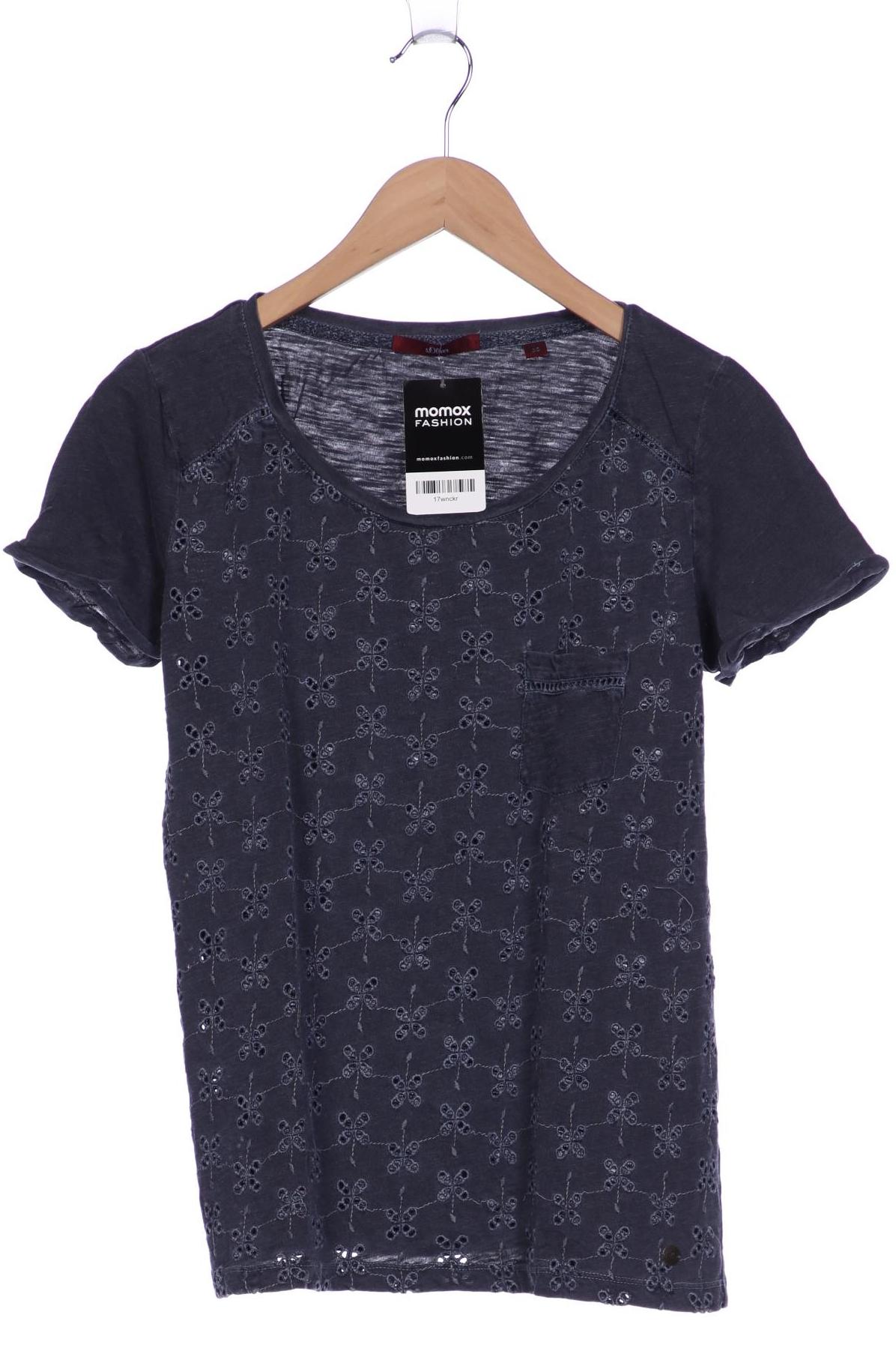 

s.Oliver Damen T-Shirt, grau, Gr. 36
