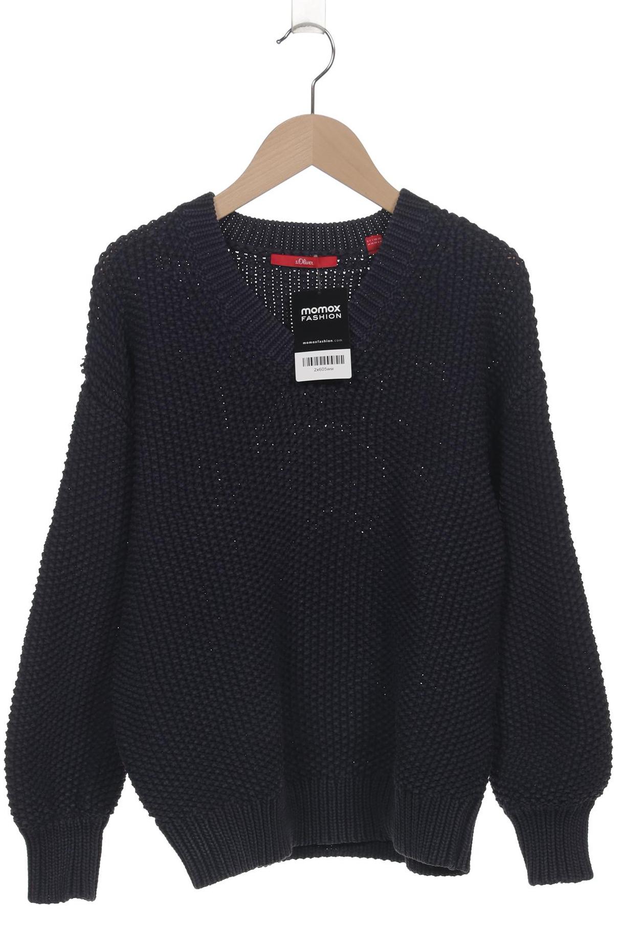 

s.Oliver Damen Pullover, marineblau, Gr. 34