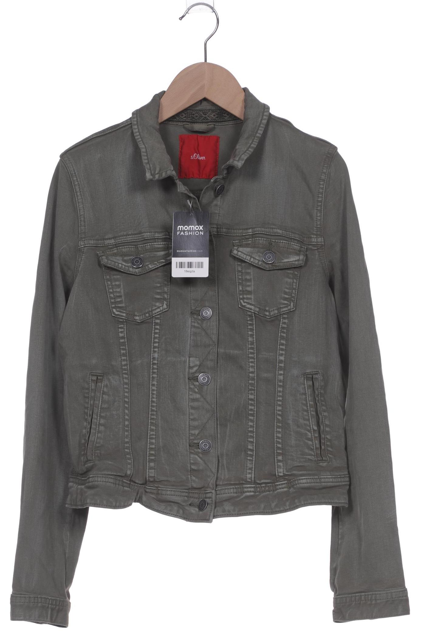 

s.Oliver Damen Jacke, grün, Gr. 38