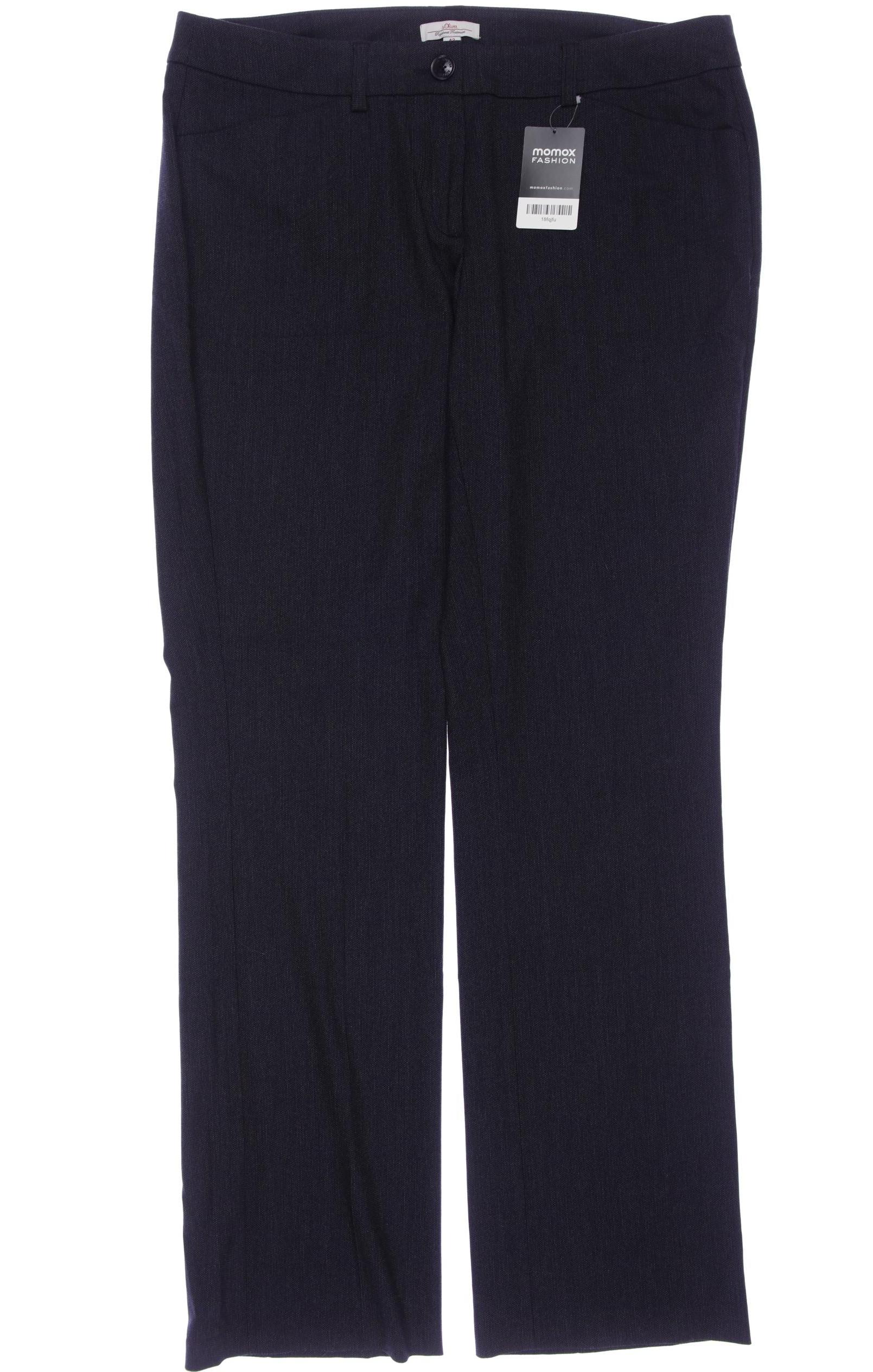 

s.Oliver Damen Stoffhose, marineblau, Gr. 42