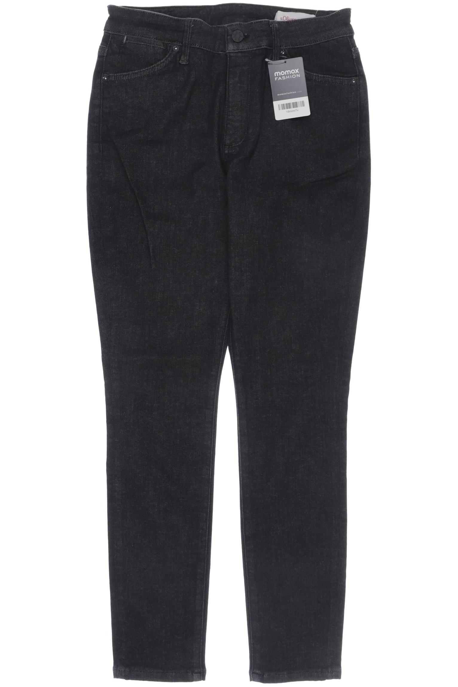 

s.Oliver Damen Jeans, schwarz, Gr. 38