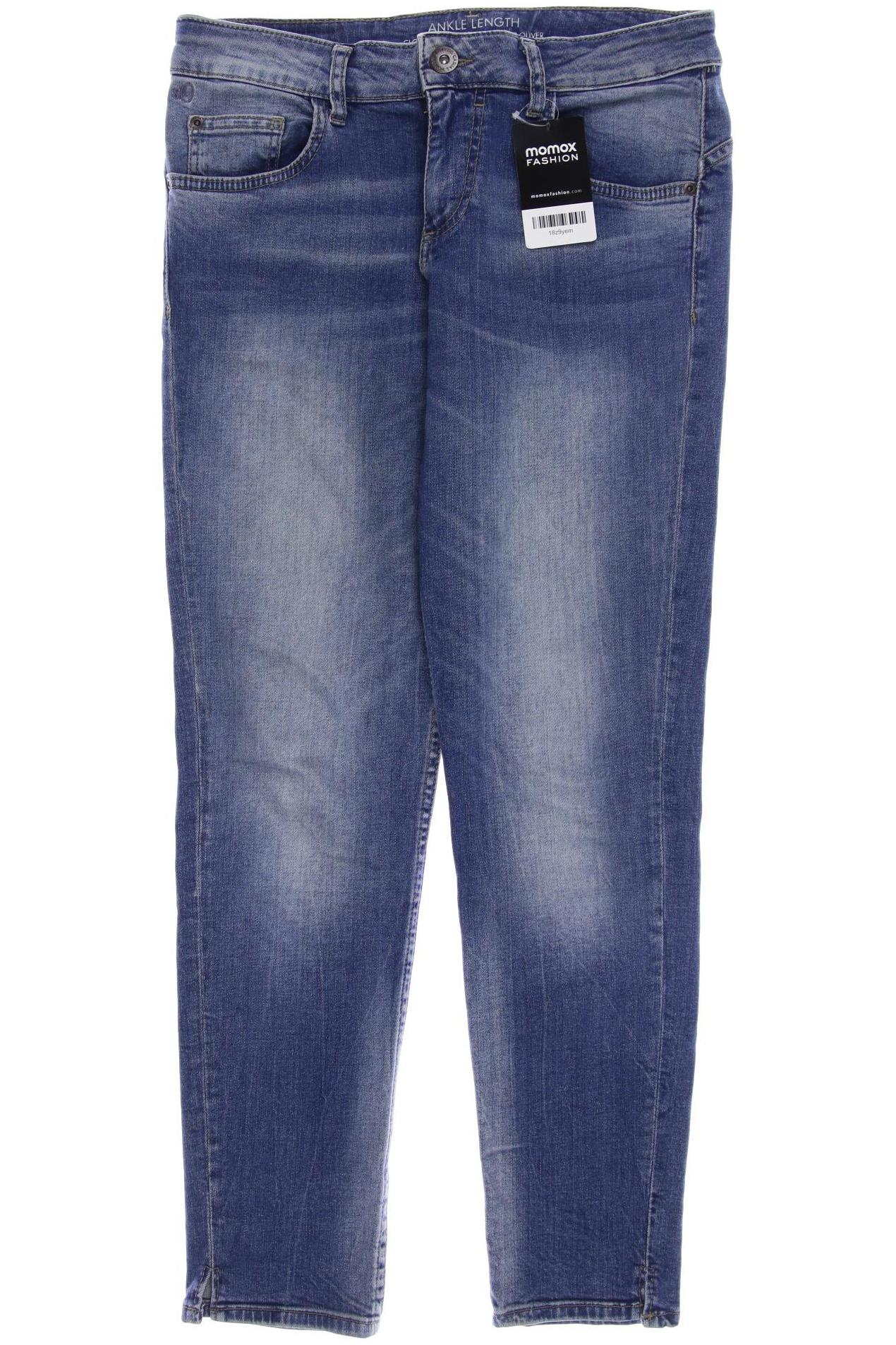 

s.Oliver Damen Jeans, marineblau