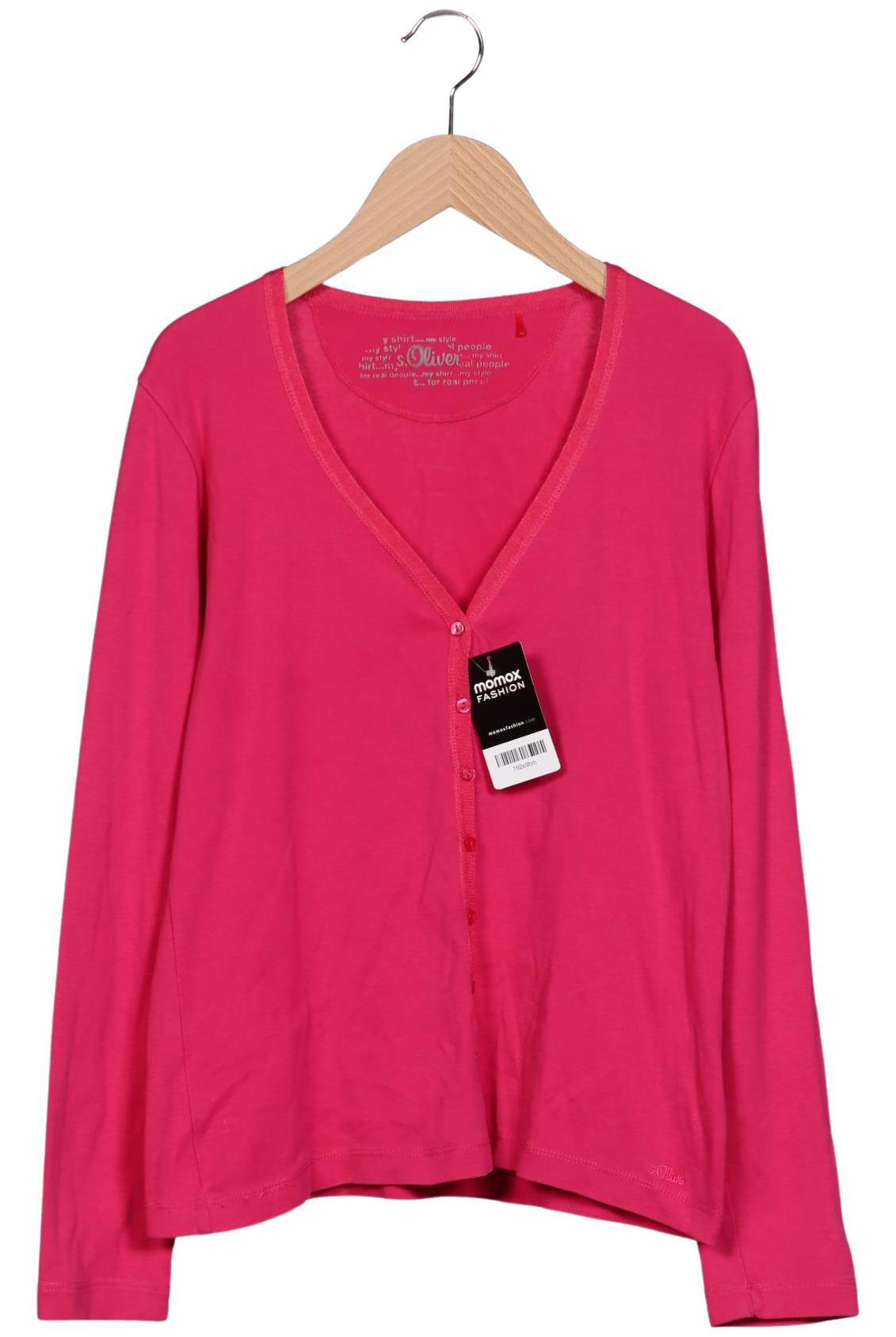 

s.Oliver Damen Strickjacke, pink, Gr. 36