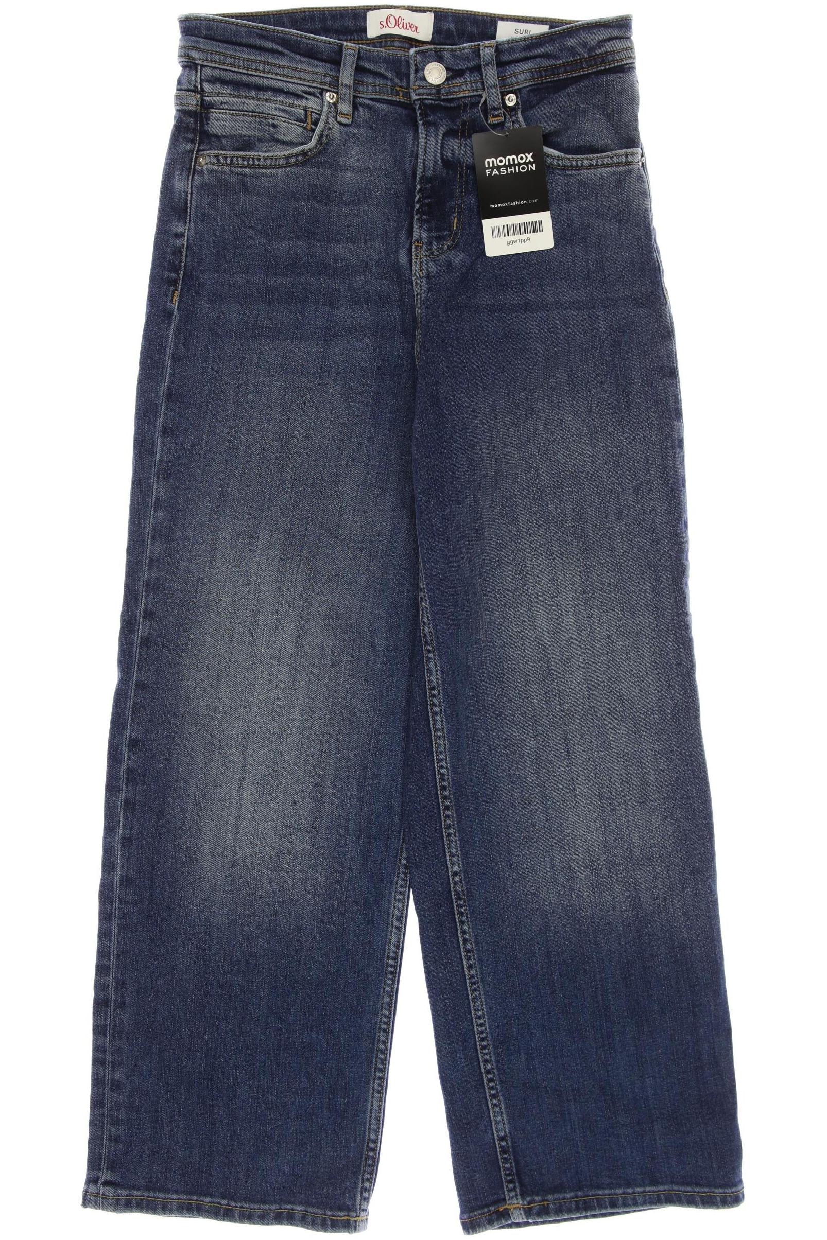 

s.Oliver Damen Jeans, marineblau